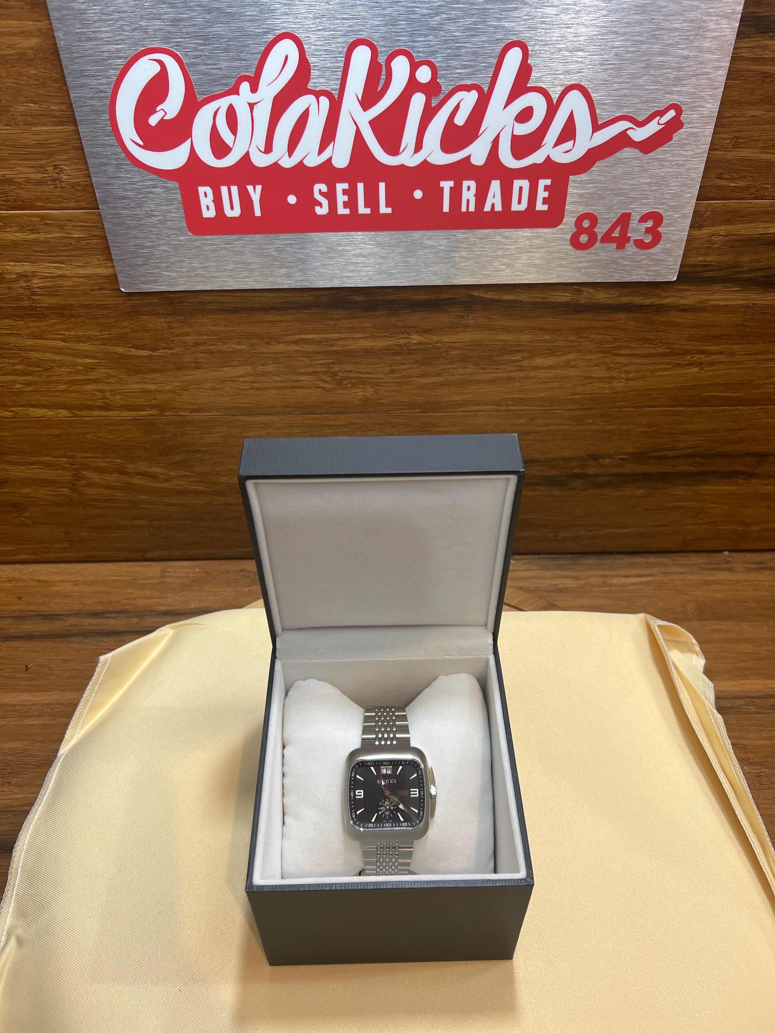 Gucci G-Coupe YA131305 Black Dial