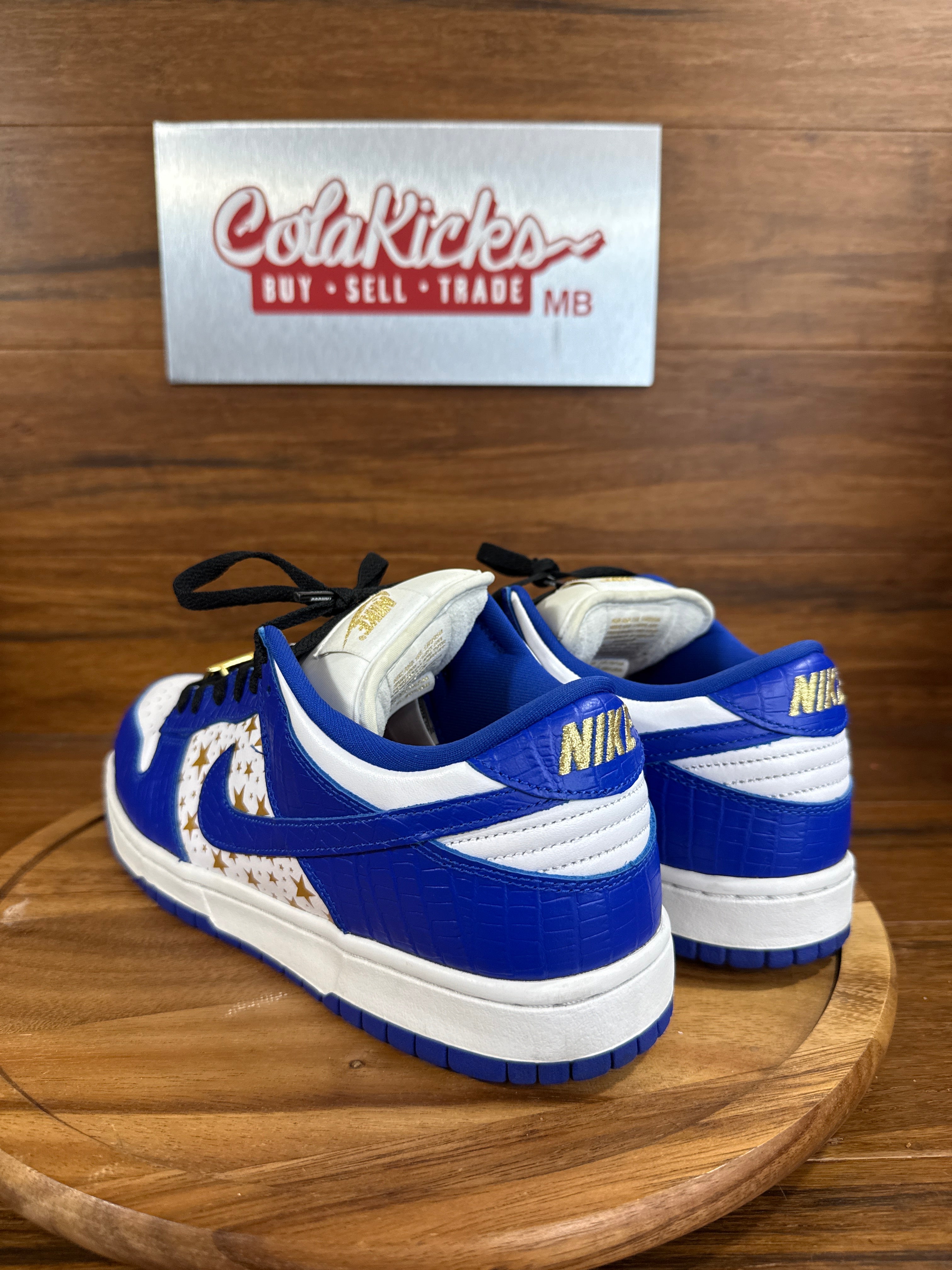 Nike SB Dunk Low Supreme Stars Hyper Royal (2021)