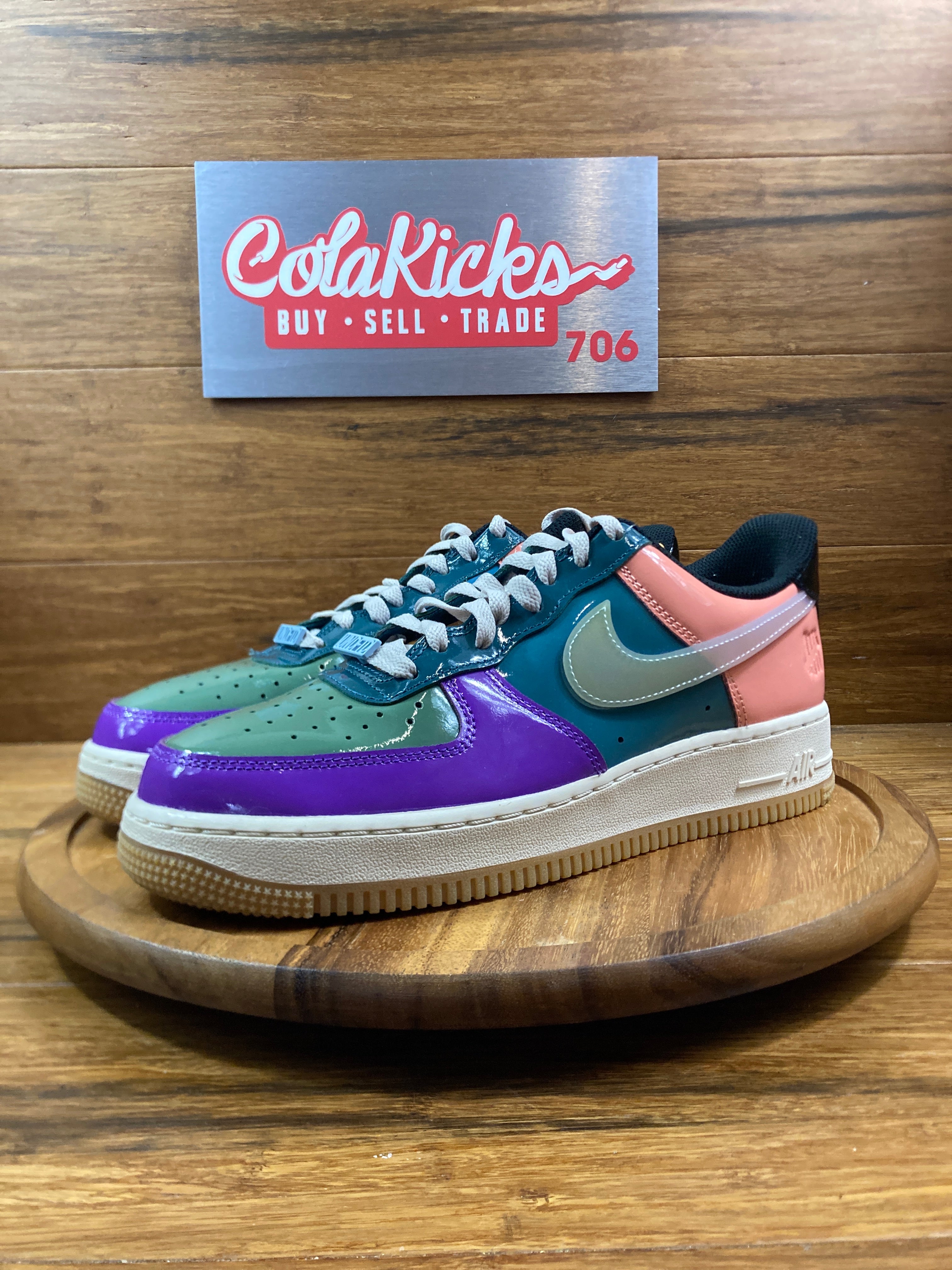 Nike Air Force 1 Low SP Undefeated Multi-Patent Wild Berry