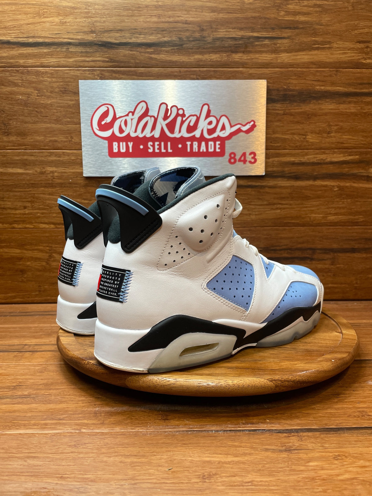 Jordan 6 Retro UNC White