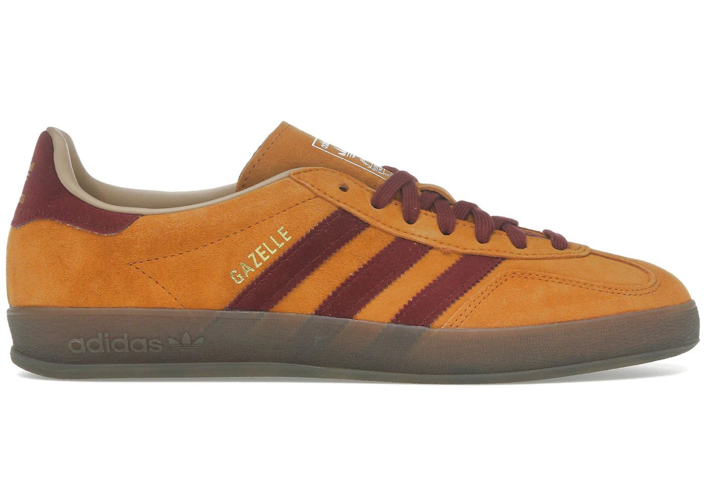 adidas gazelle silver green womens adidas Gazelle Indoor Craft Ochre Shadow Red Warm Sandstone