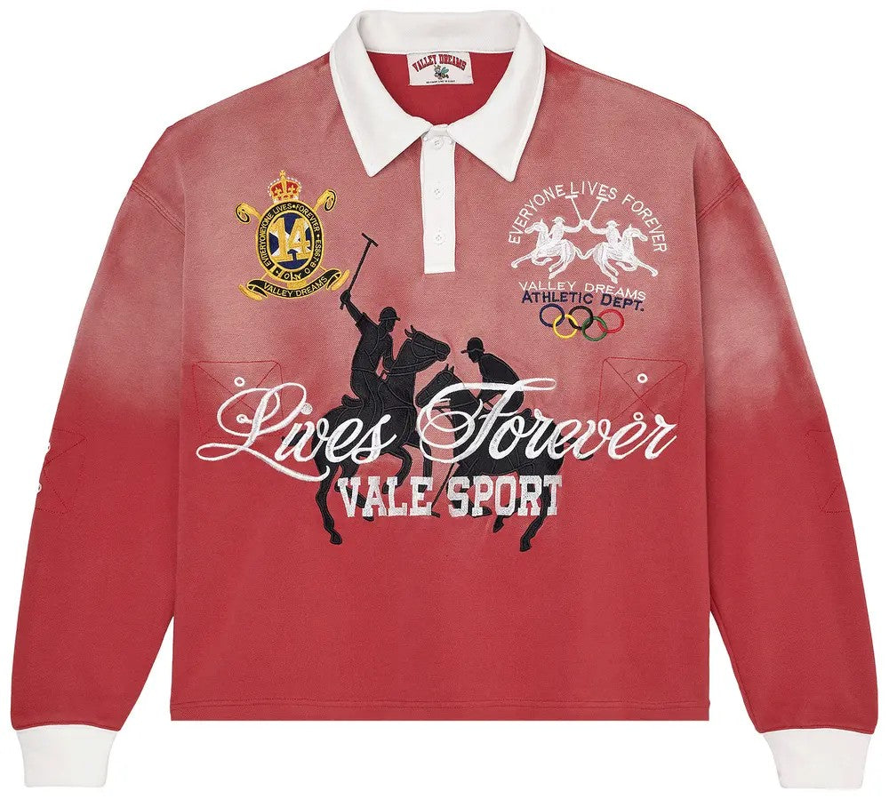 Vale Forever Rockefeller Rugby 'Red'