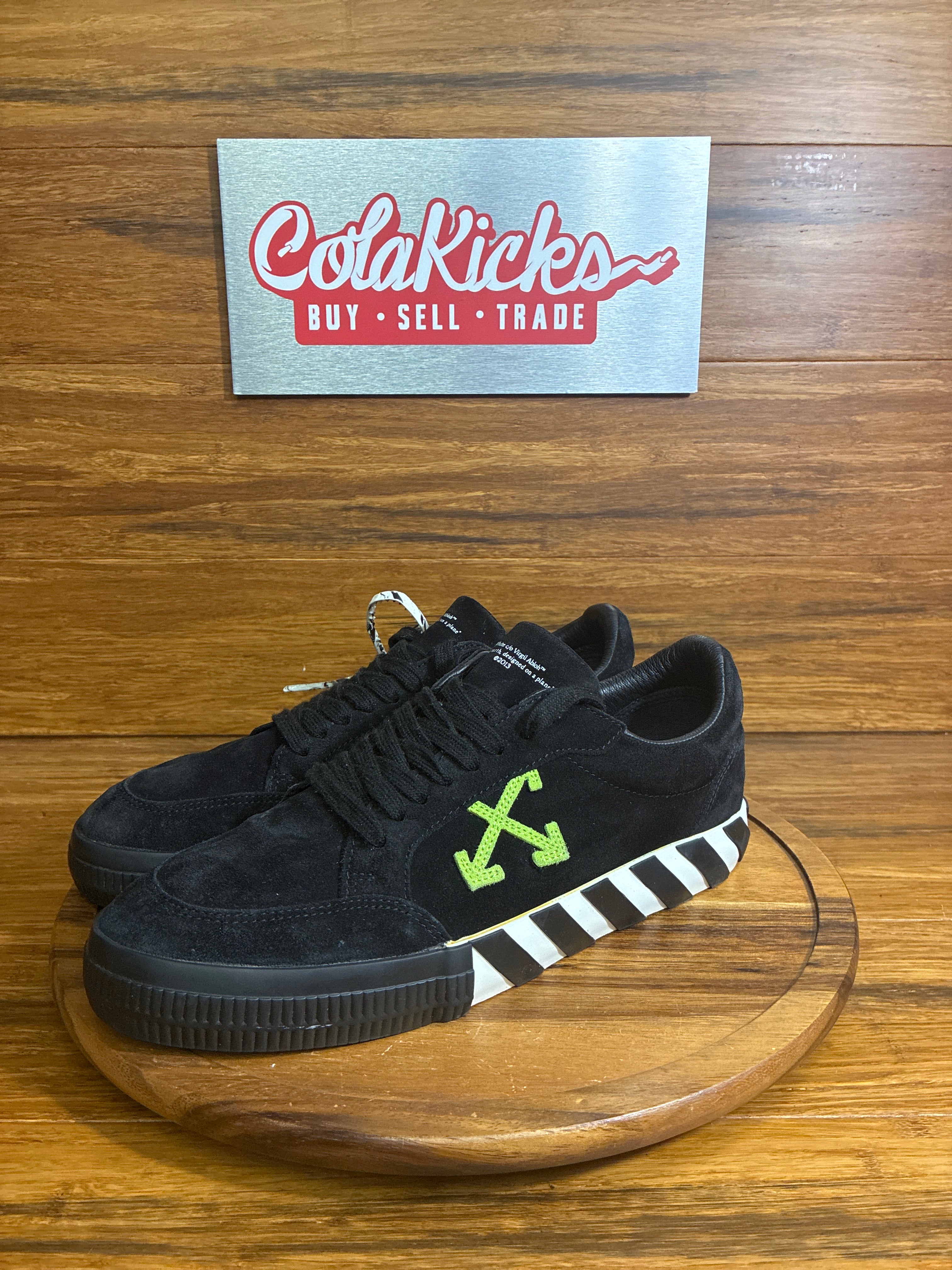 OFF-WHITE Vulc Low Black/Green SS21