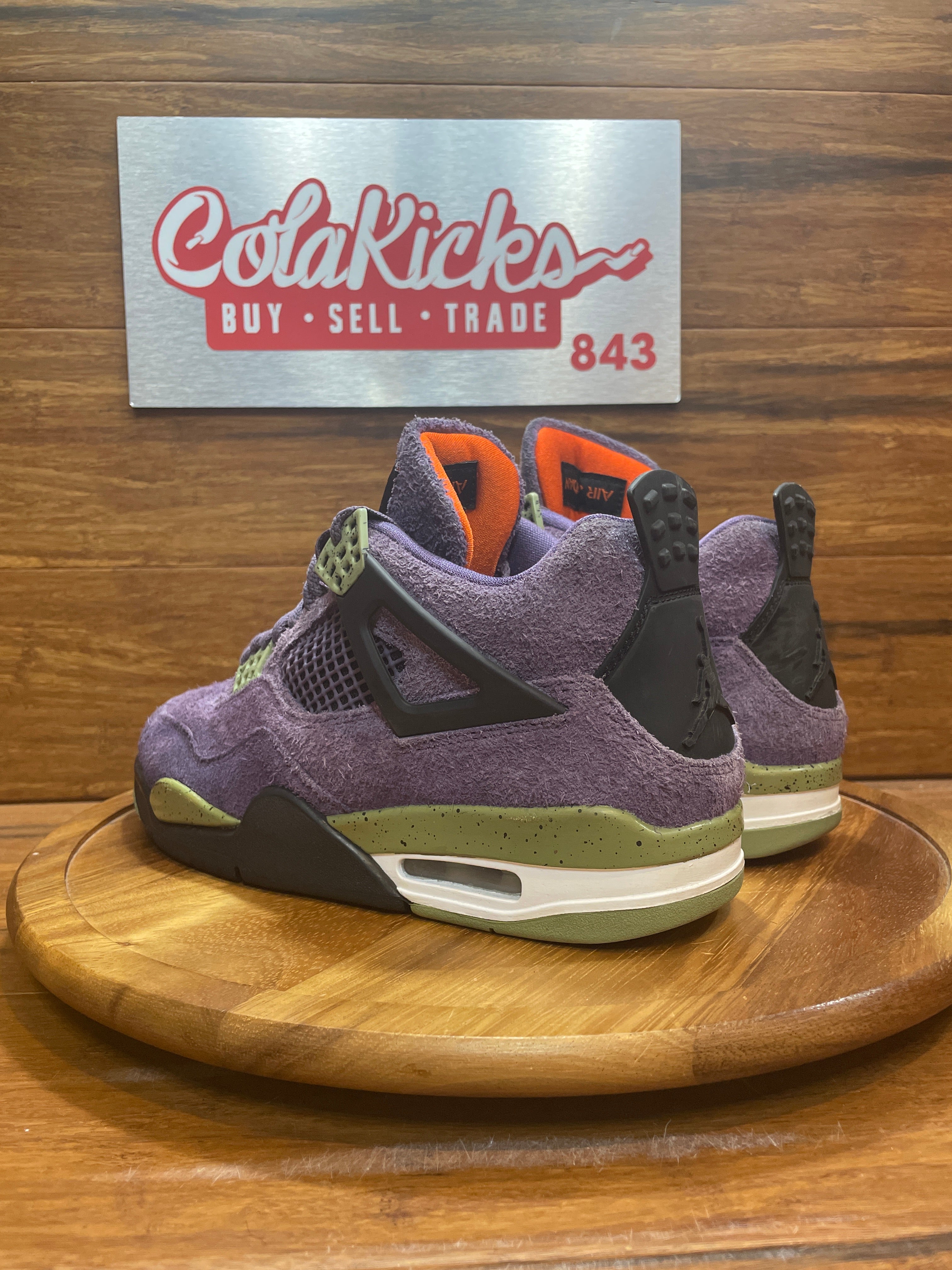 Jordan 4 Retro Canyon Purple (Women's)