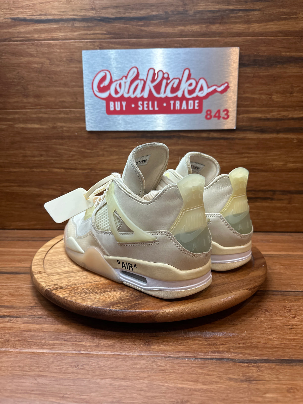 Jordan 4 Retro Off-White Sail (Women's)