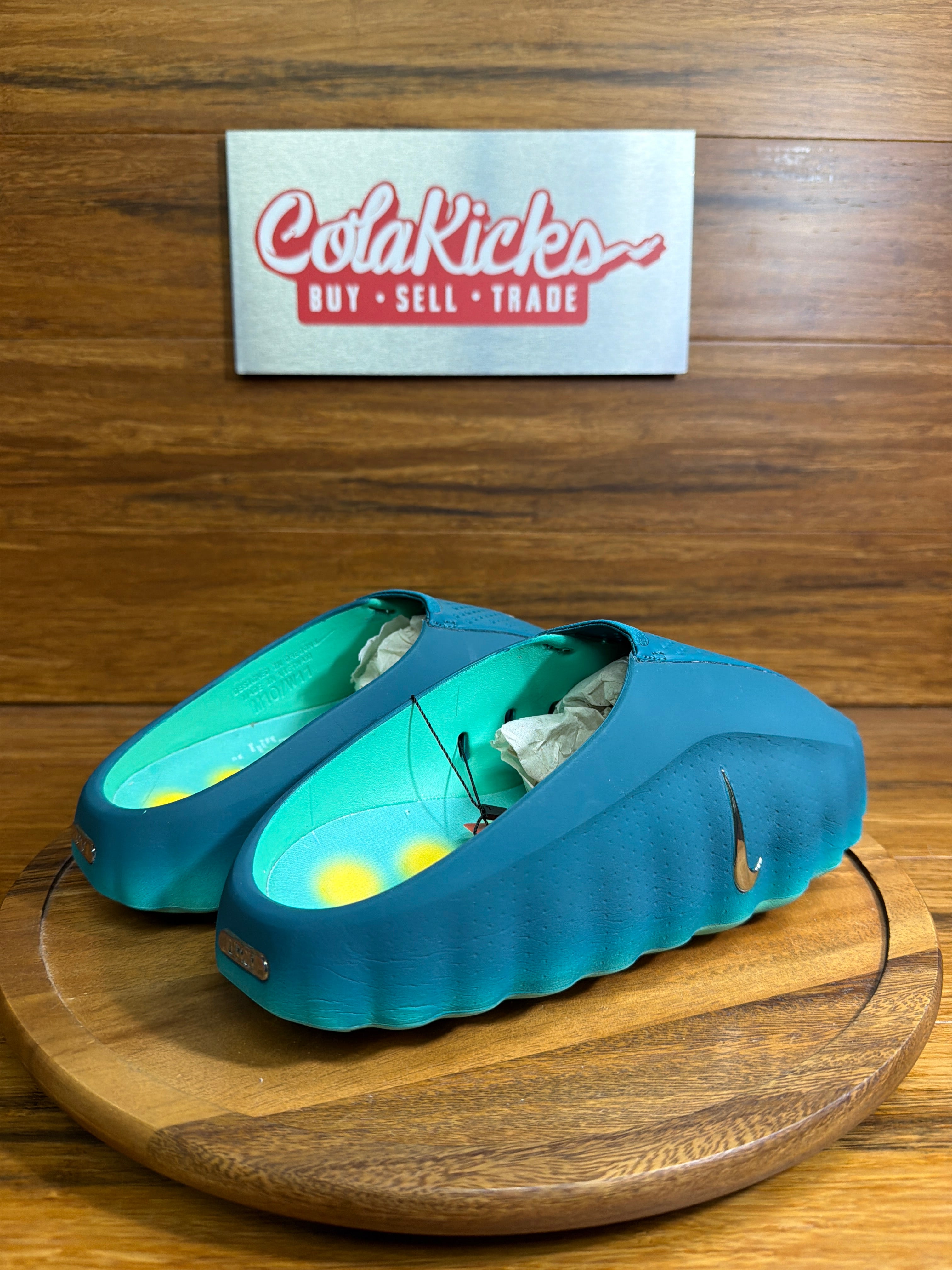 Nike Mind 001 Slide Geode Teal Light Menta