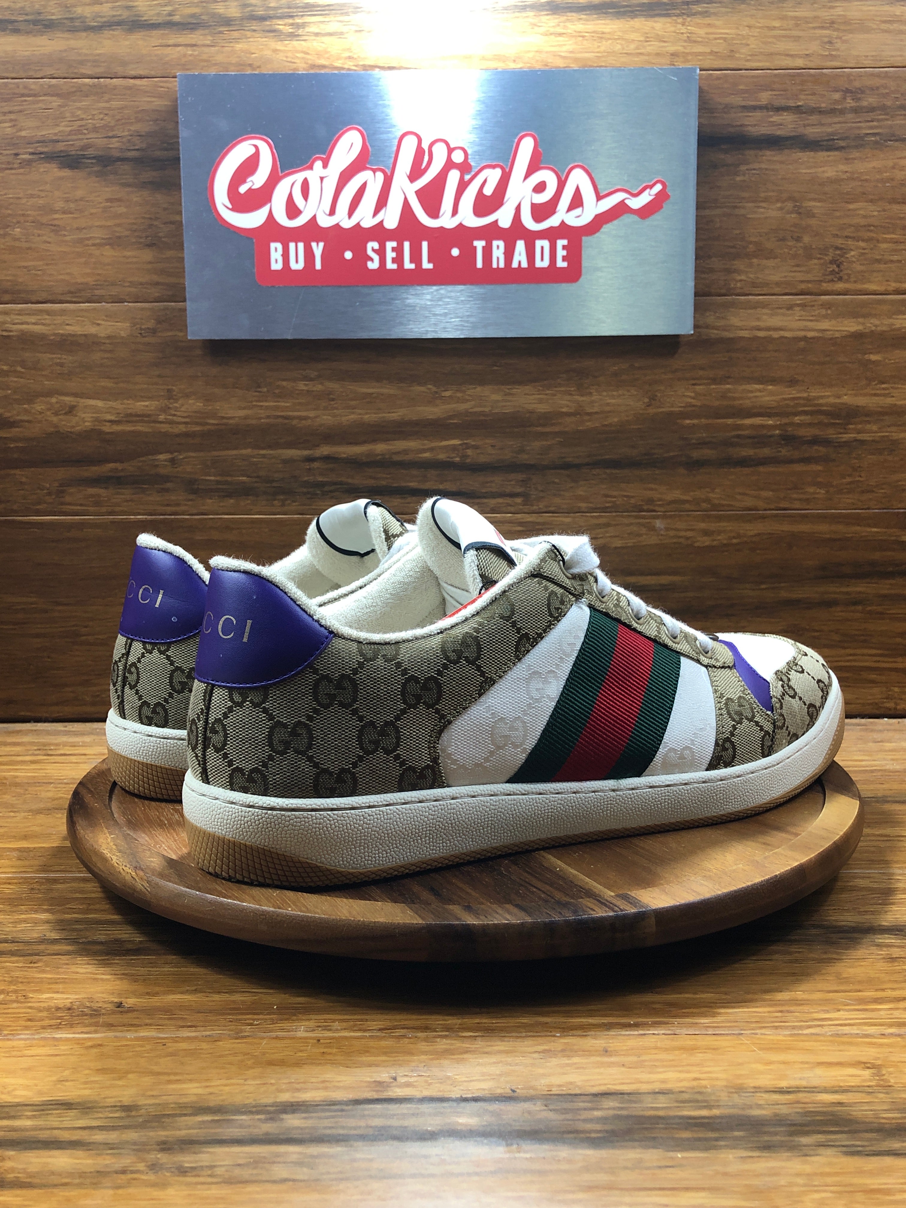 Gucci Screnner GG Beige Purple