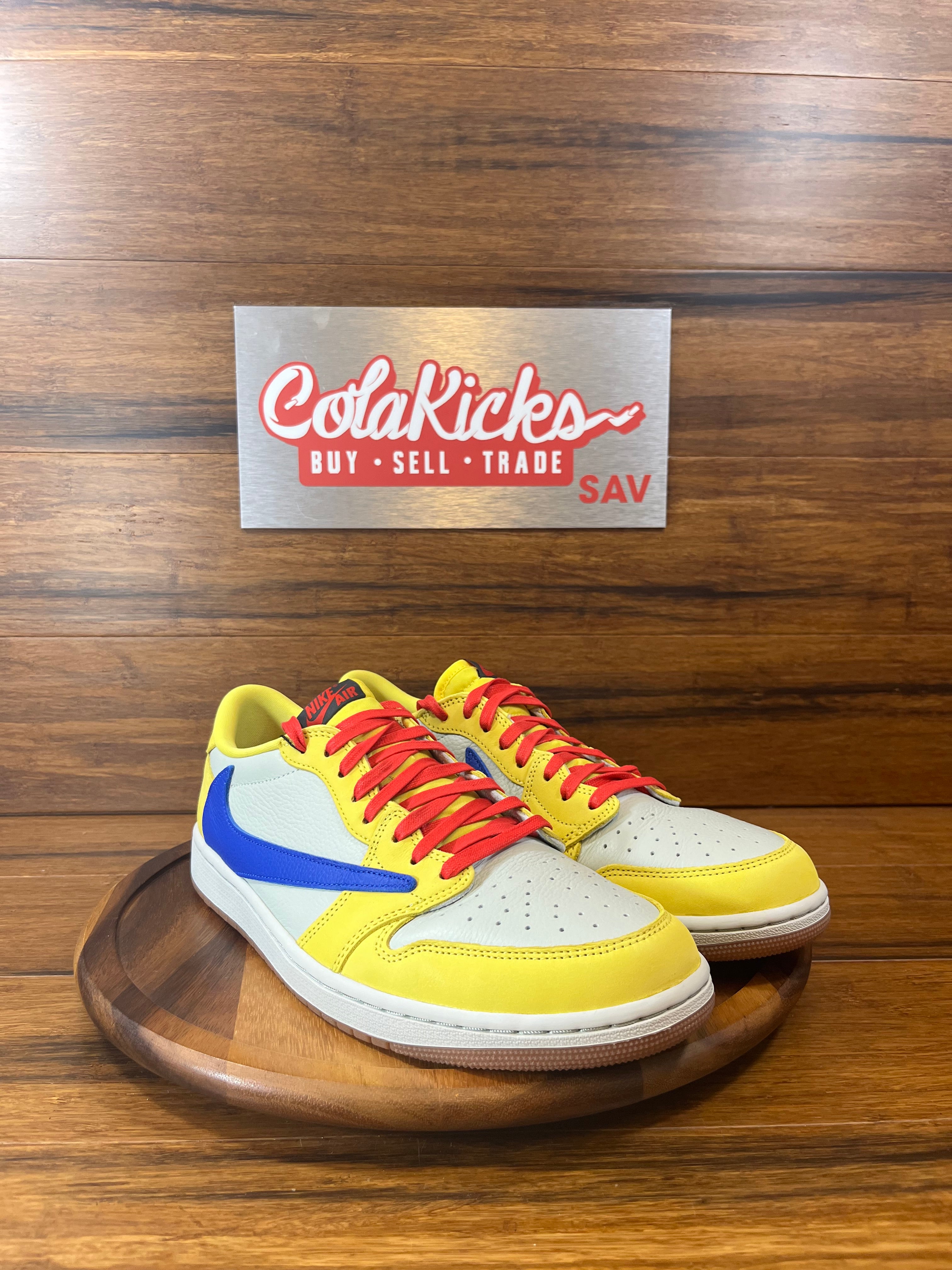 Jordan 1 Retro Low OG SP Travis Scott Canary (Women's)