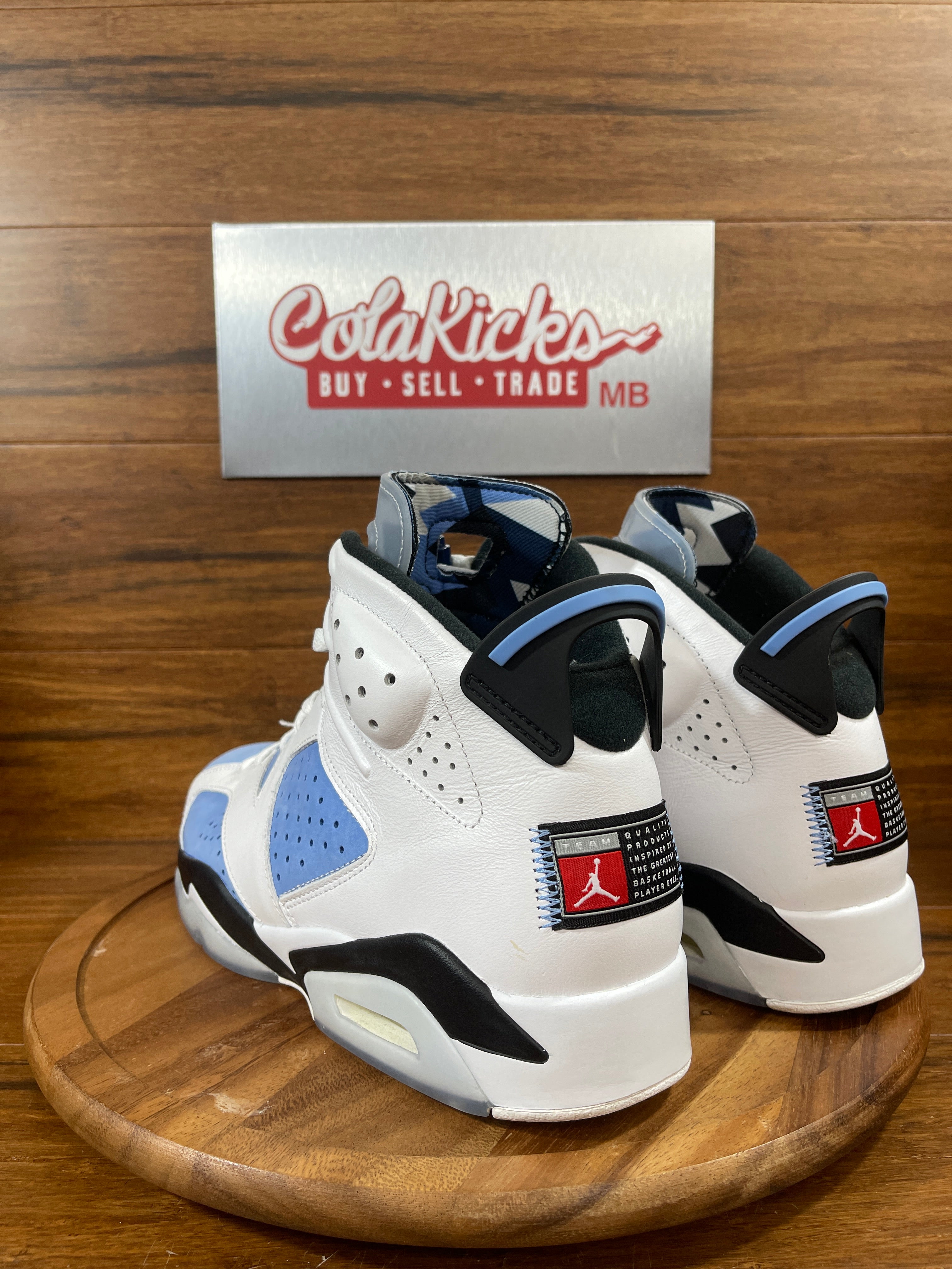 Jordan 6 Retro UNC White