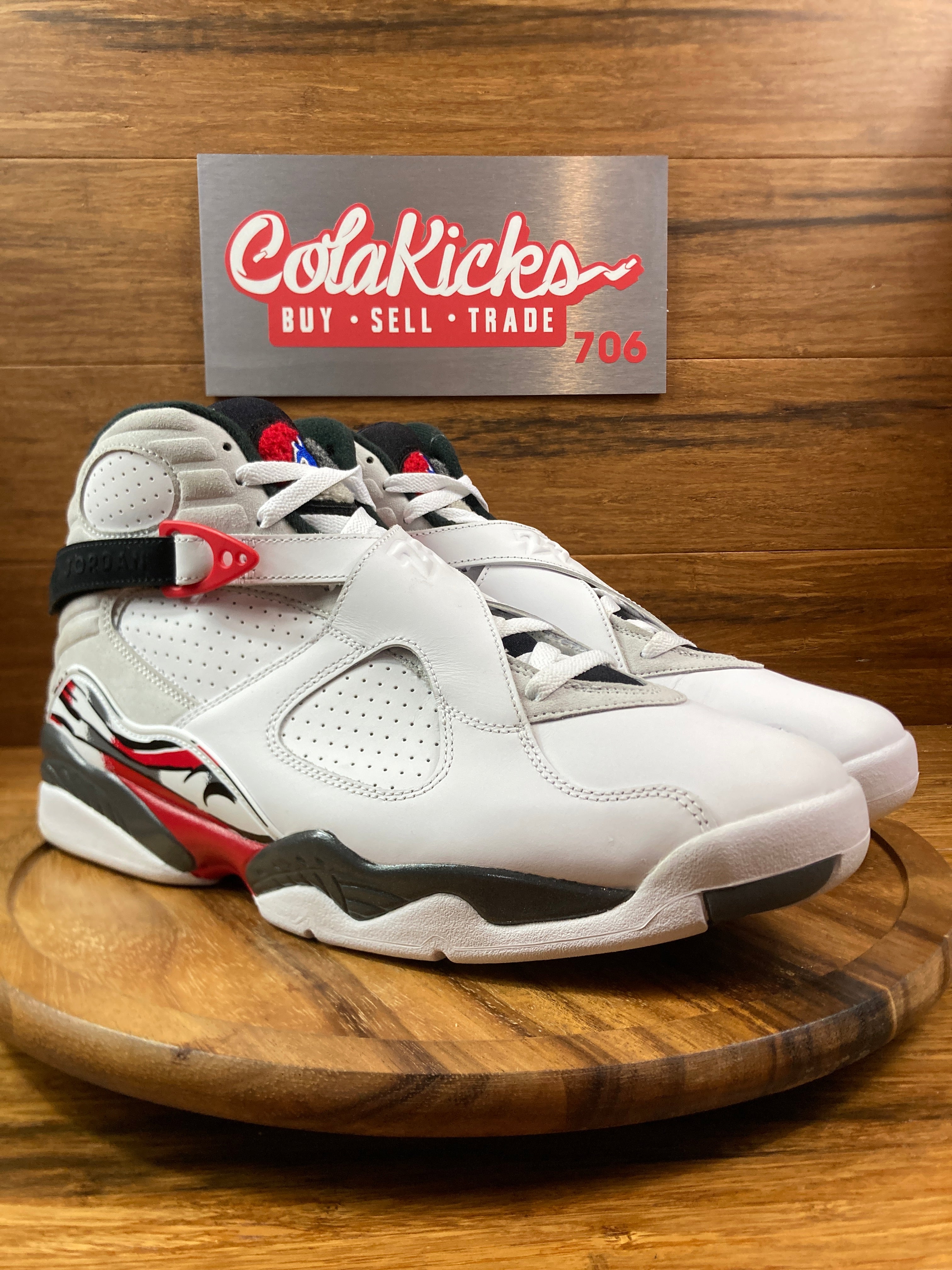Jordan 8 Retro White True Red (2025)