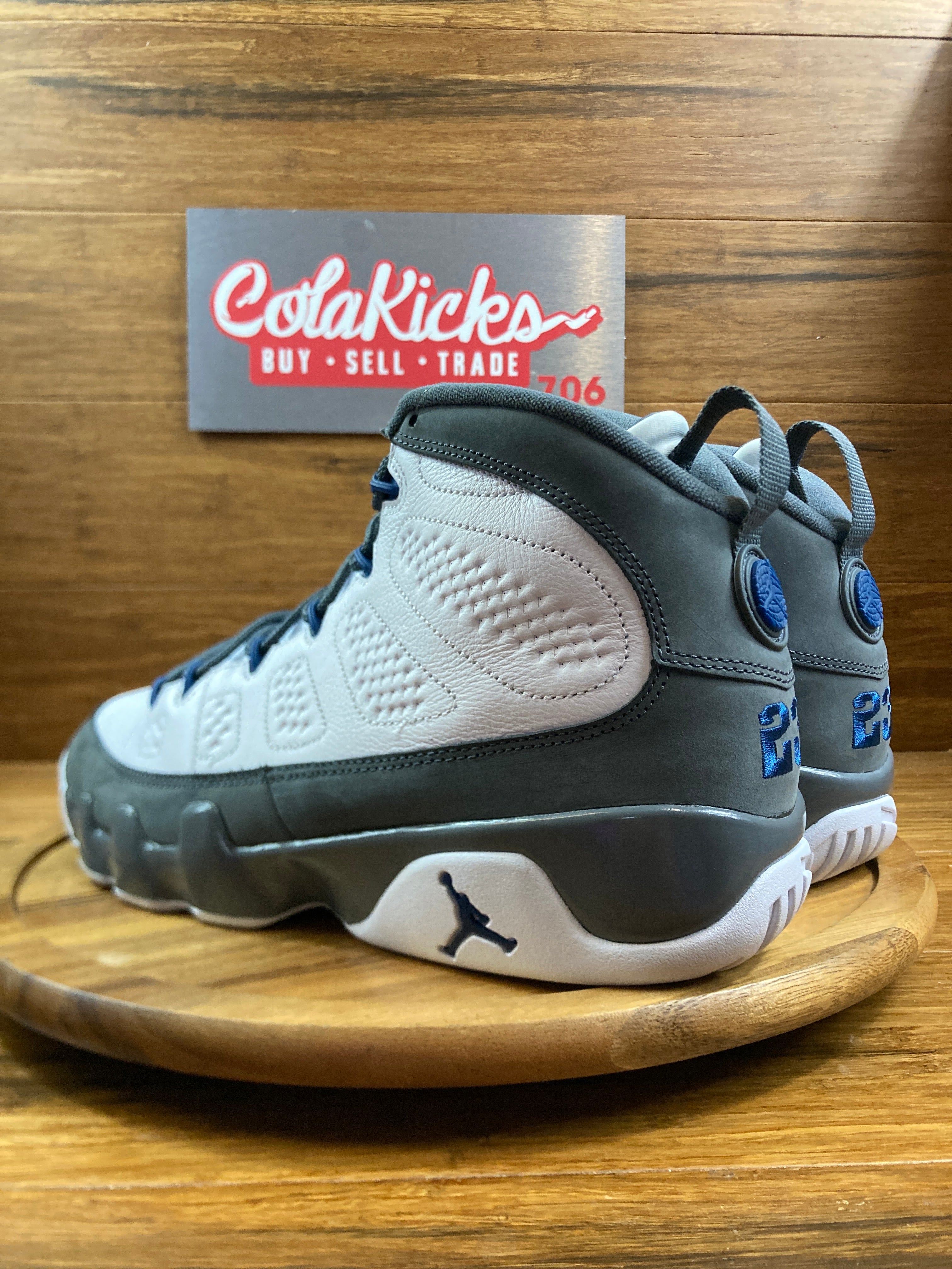Jordan 9 Retro Flint Grey French Blue (2026)