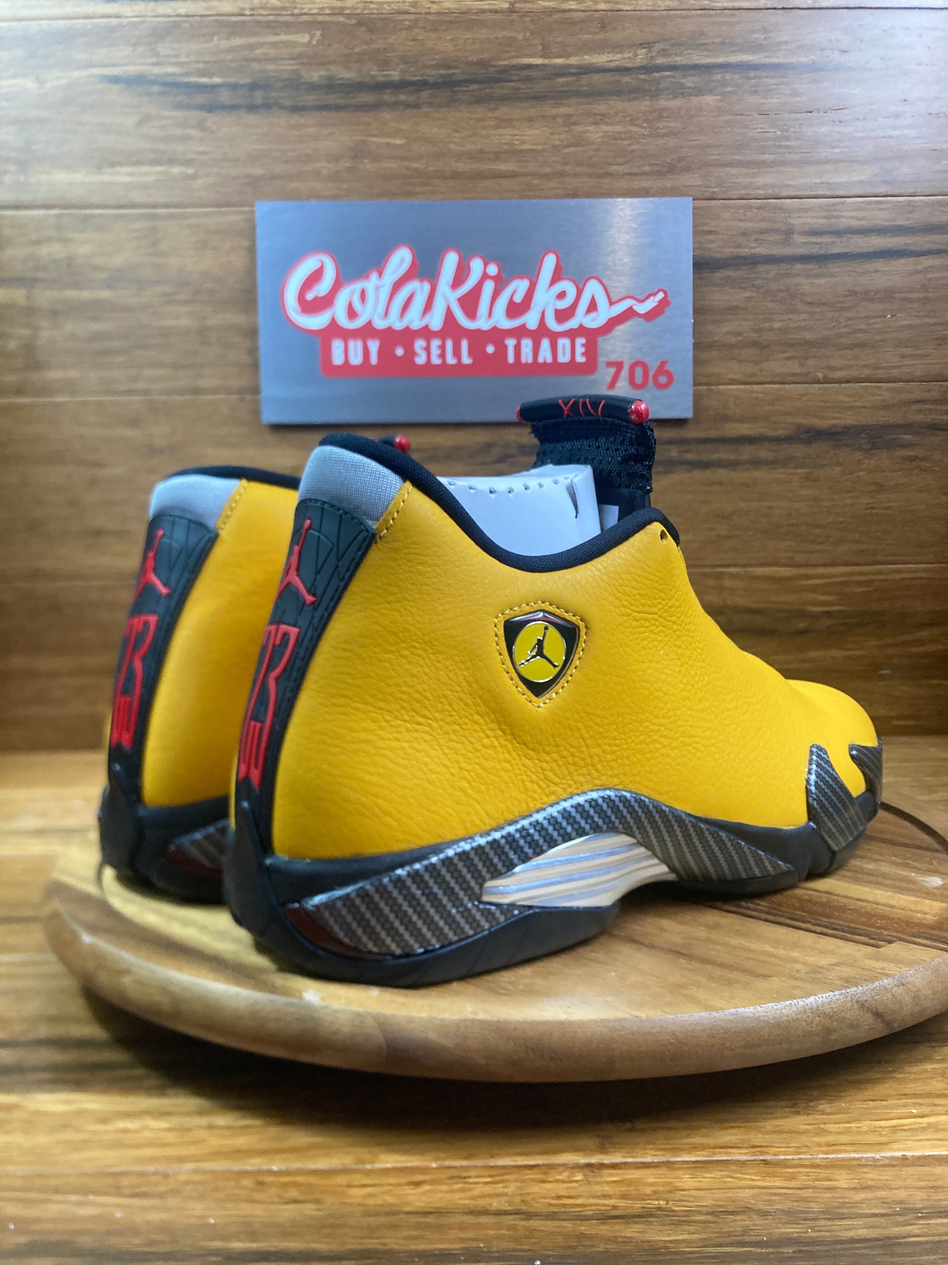 Jordan 14 Retro University Gold