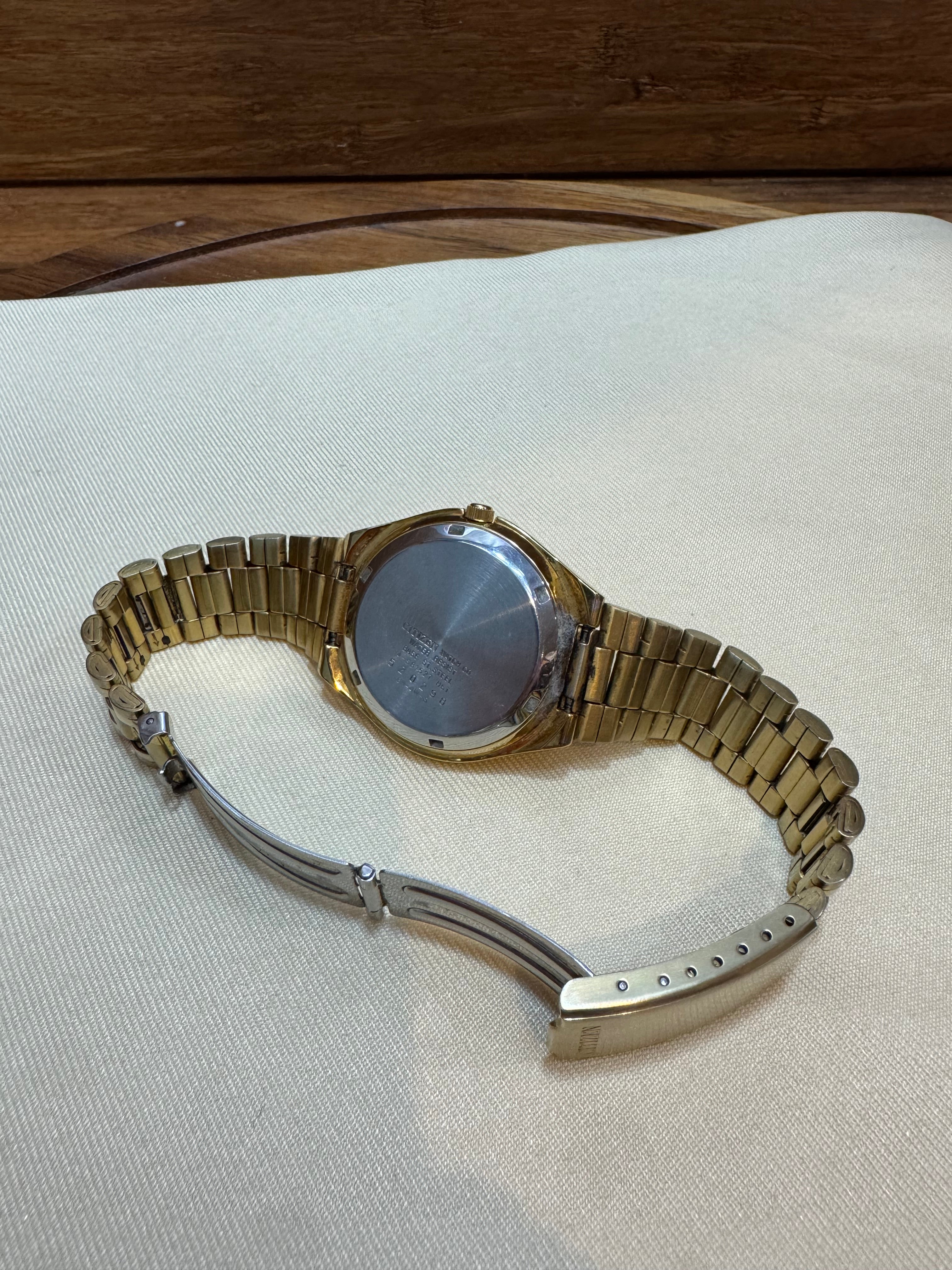Citizen Automatic Day-Date Gold plate
