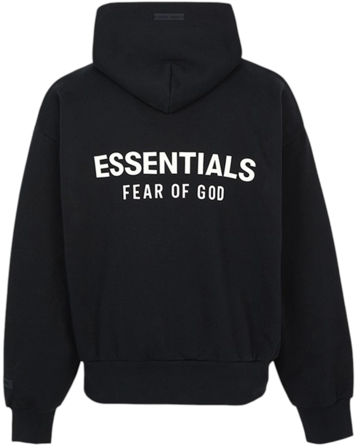 Fear of God Essentials Classic Fit Fleece Hoodie Black