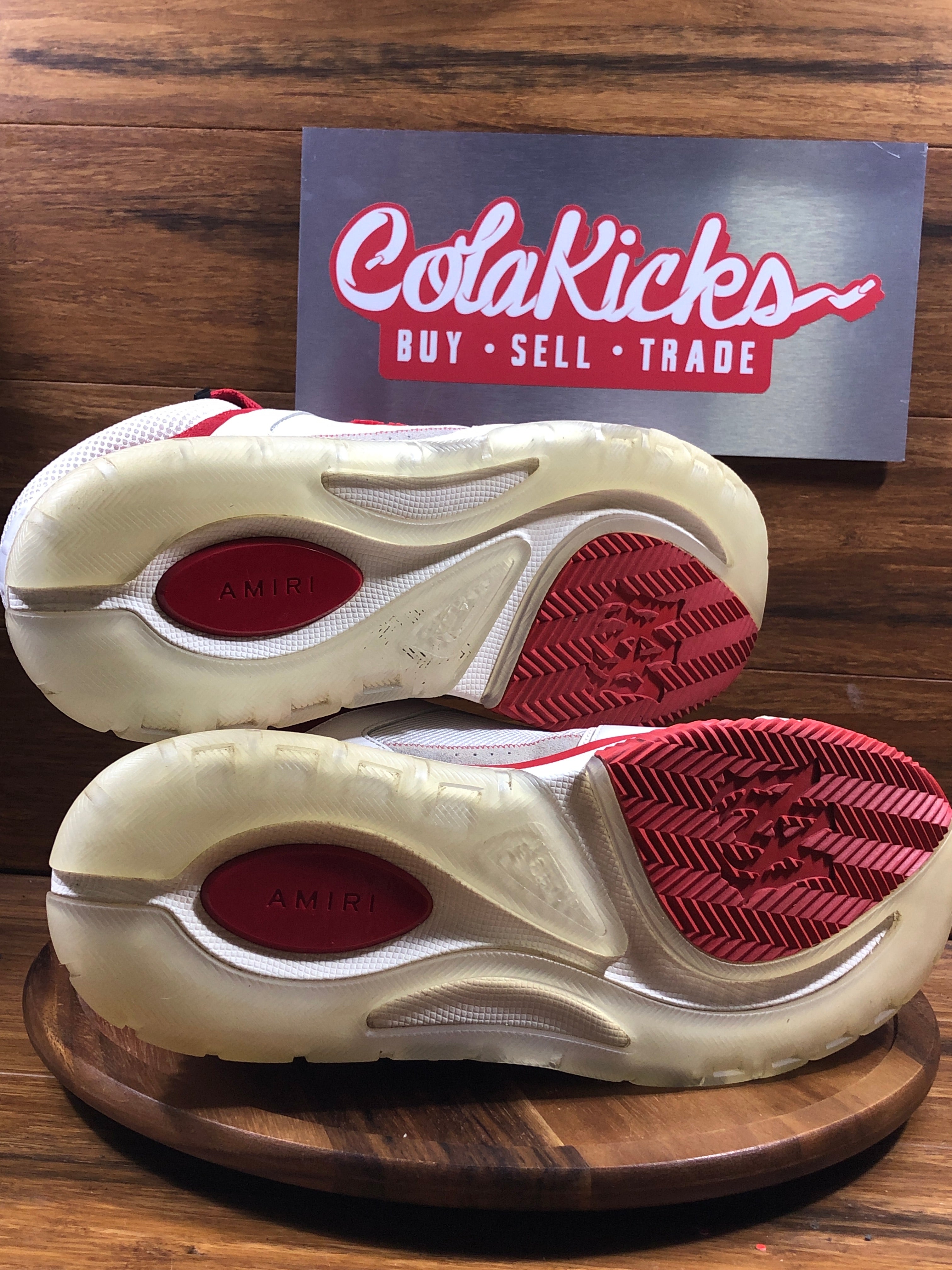 Amiri MA-1 White Red