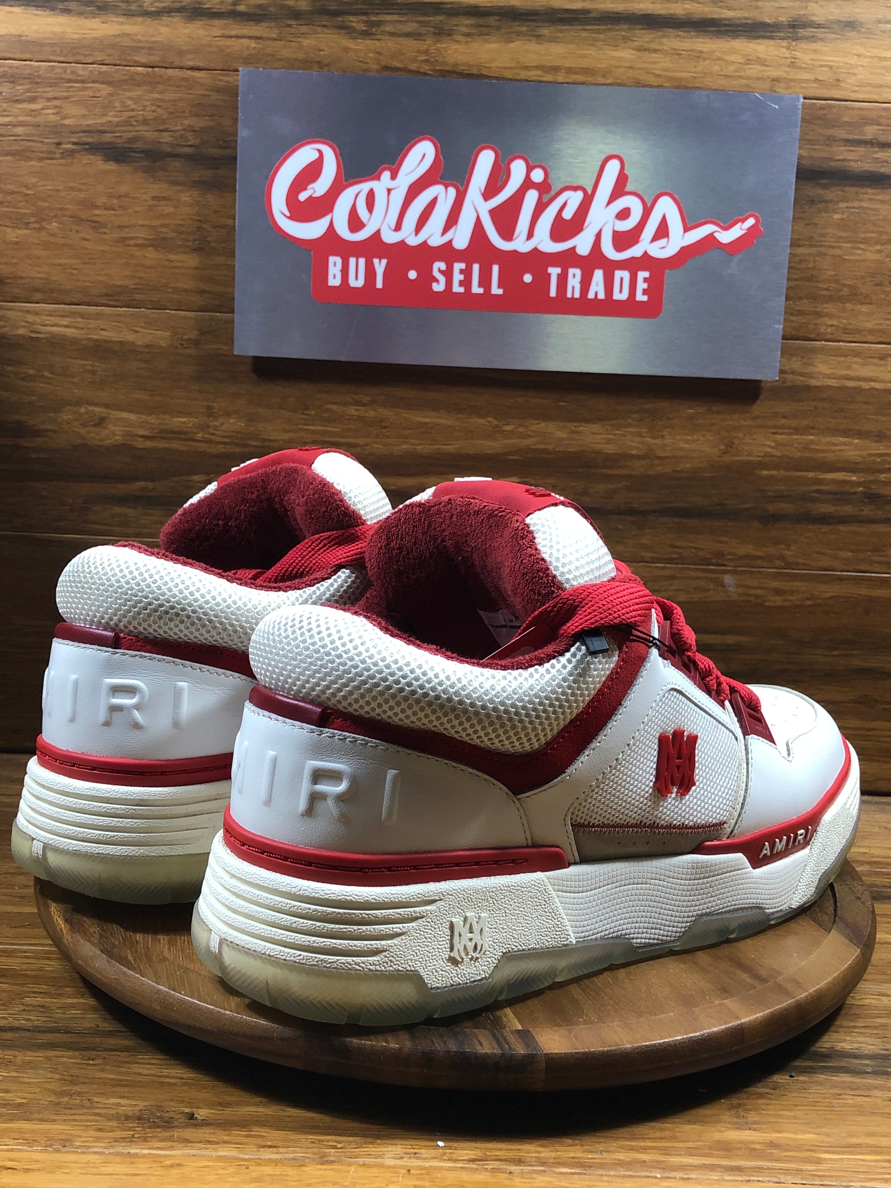 Amiri MA-1 White Red