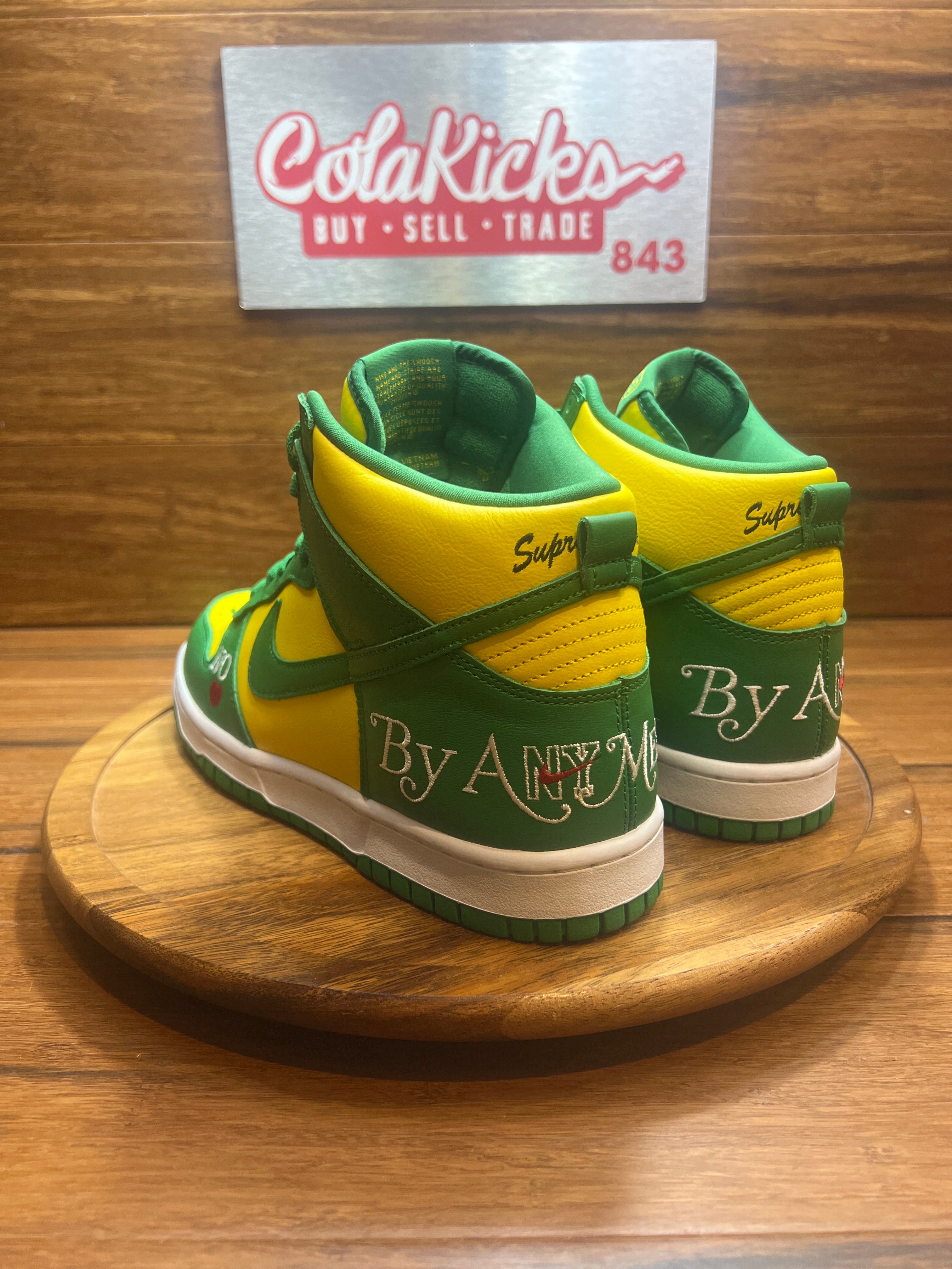 Nike SB Dunk High Supreme By Any Means Brazil