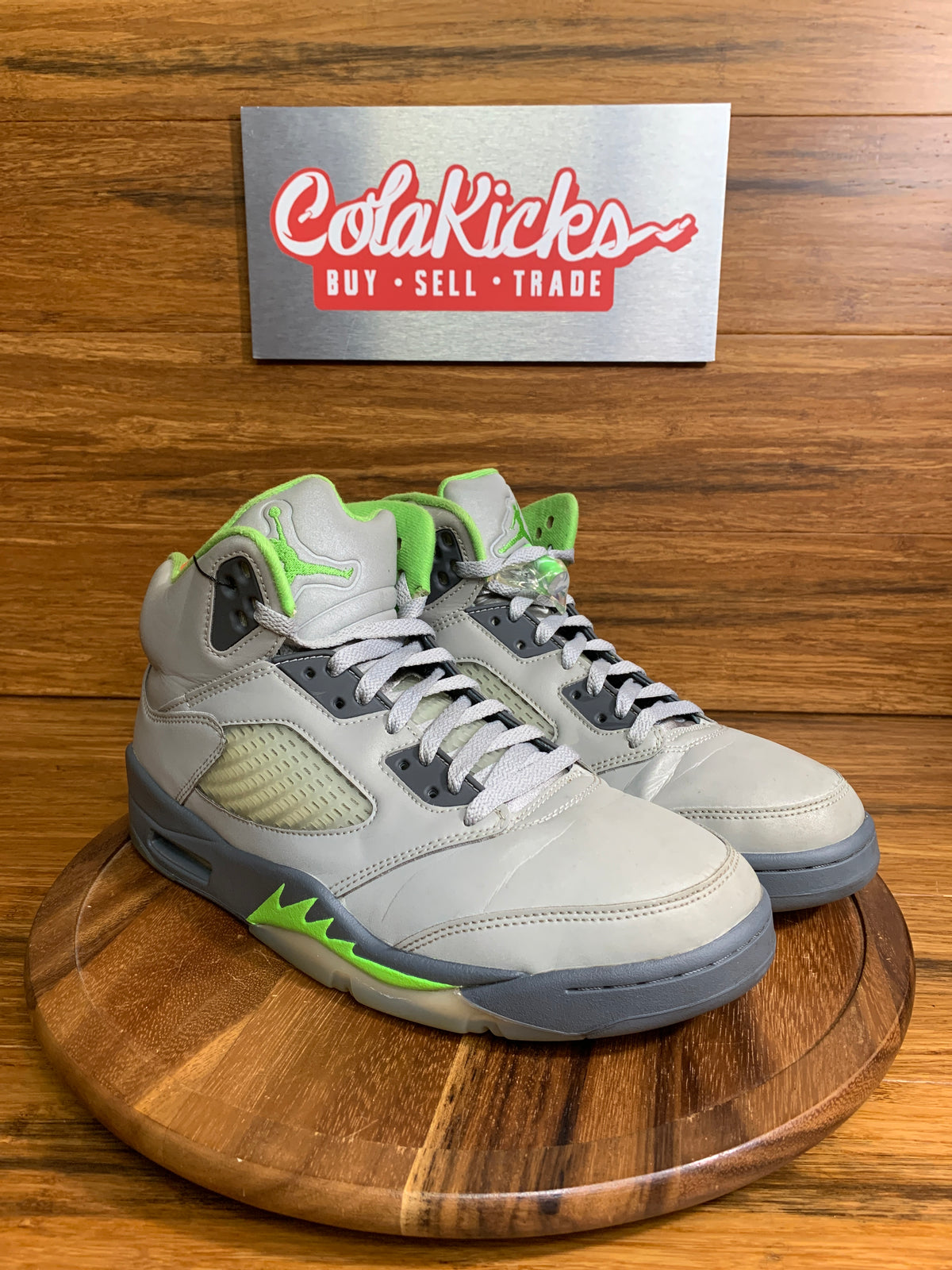 Jordan 5 Retro Green Bean