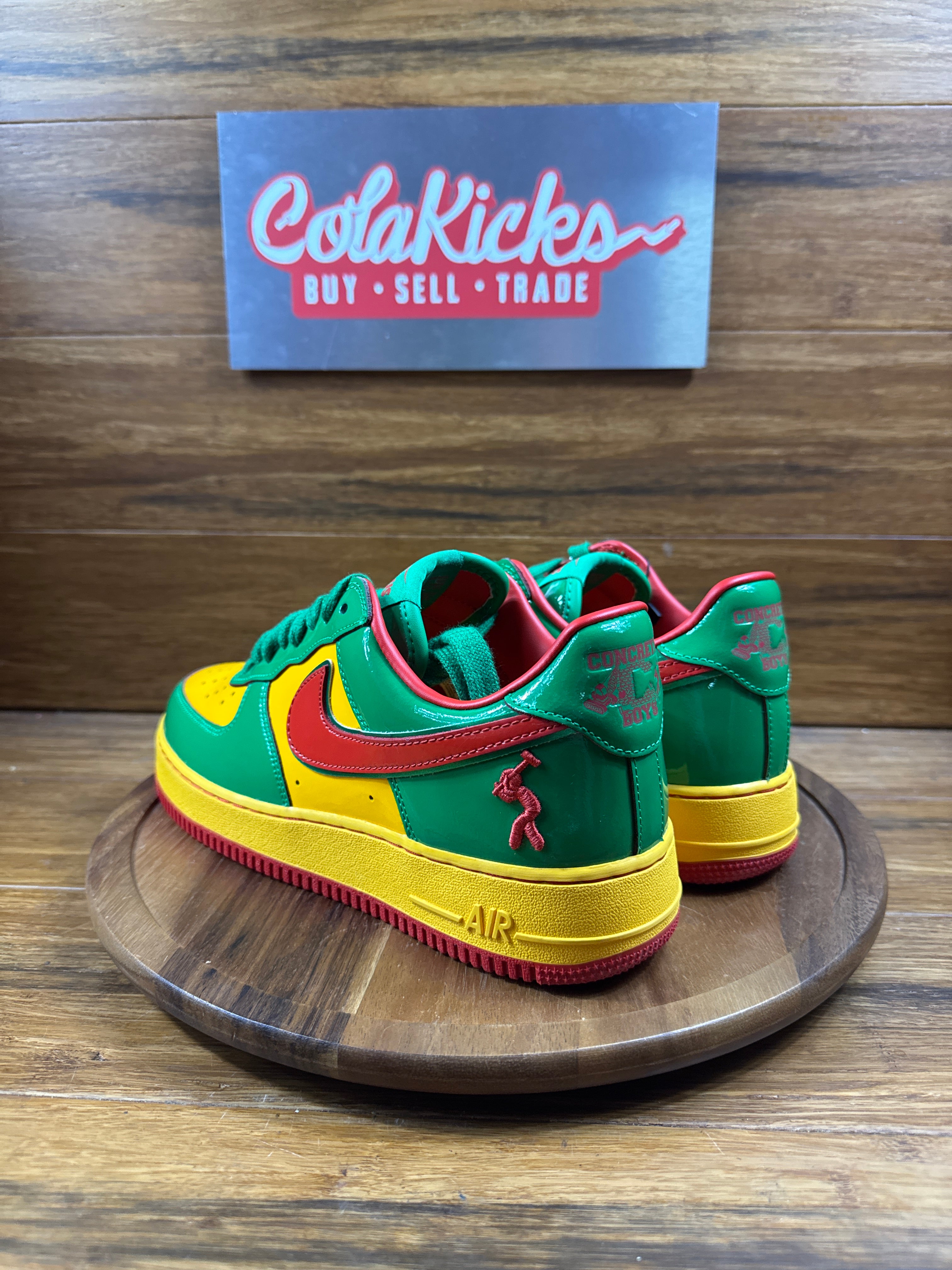 Nike Air Force 1 Low Lil Yachty Concrete Boys Lucky Green