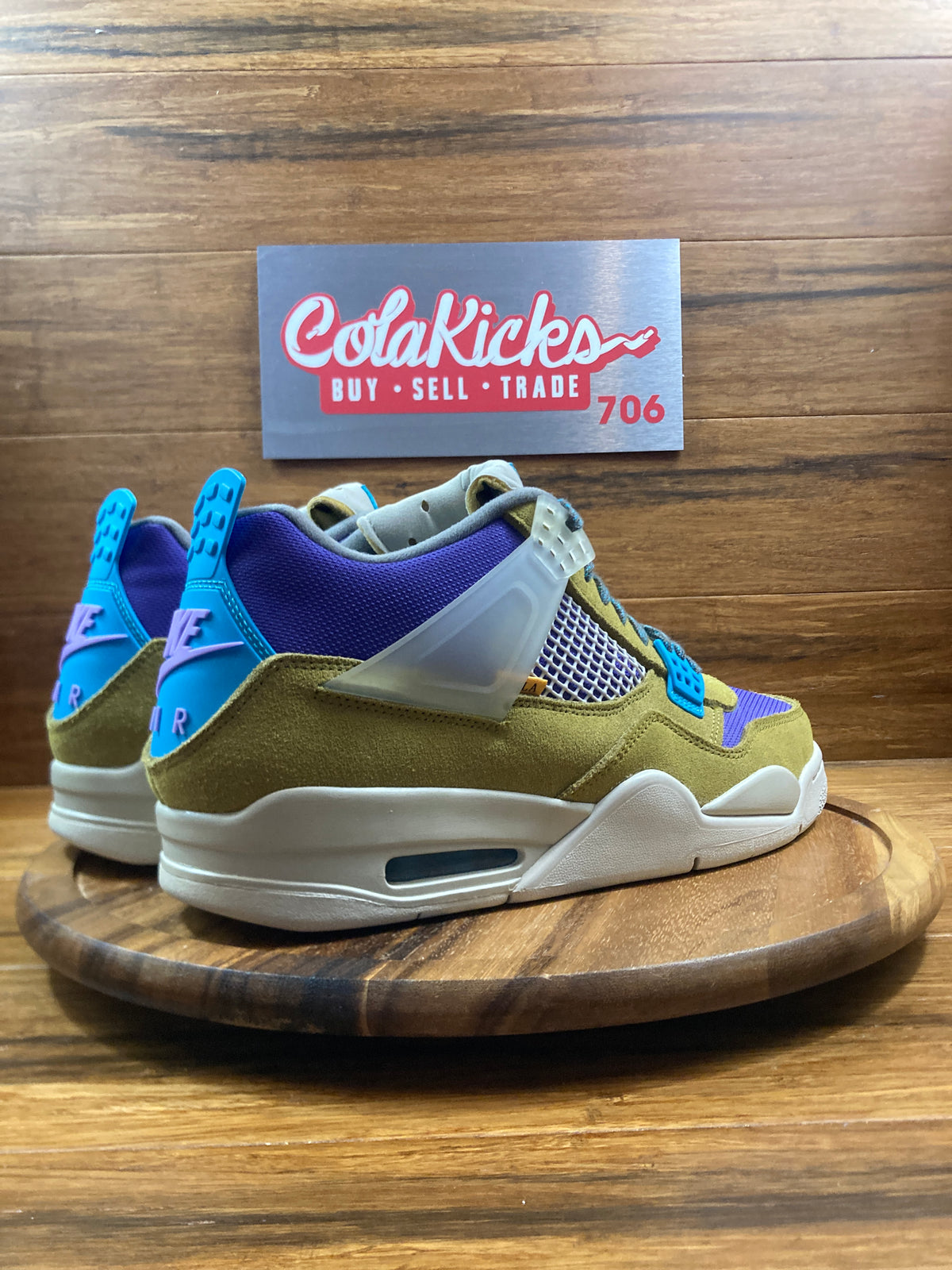 Jordan 4 Retro SP 30th Anniversary Union Desert Moss