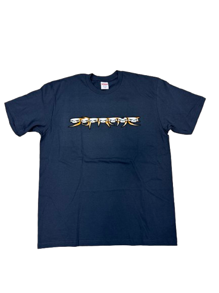 Supreme Skulls Spellout Navy