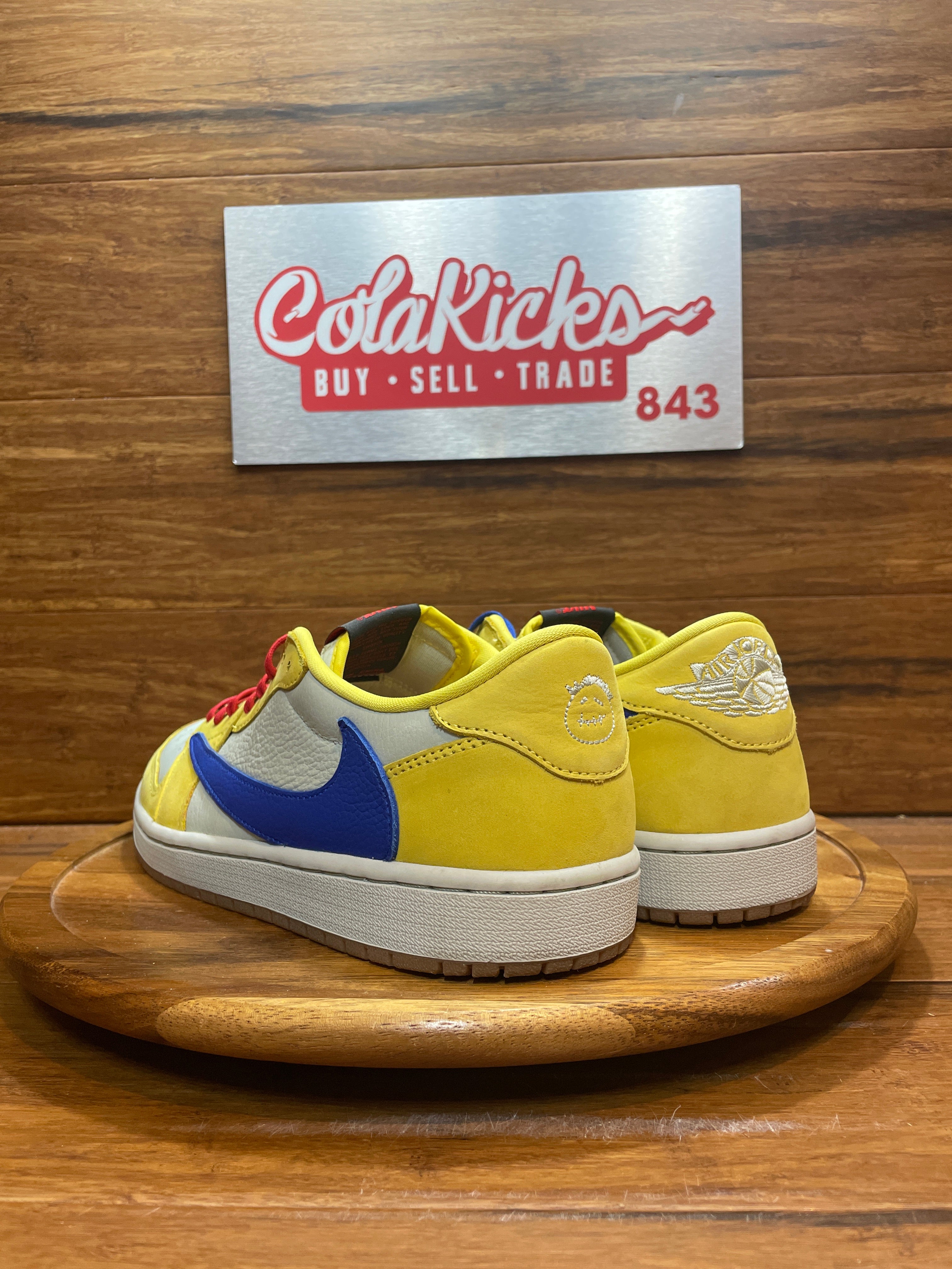 Jordan 1 Retro Low OG SP Travis Scott Canary (Women's)