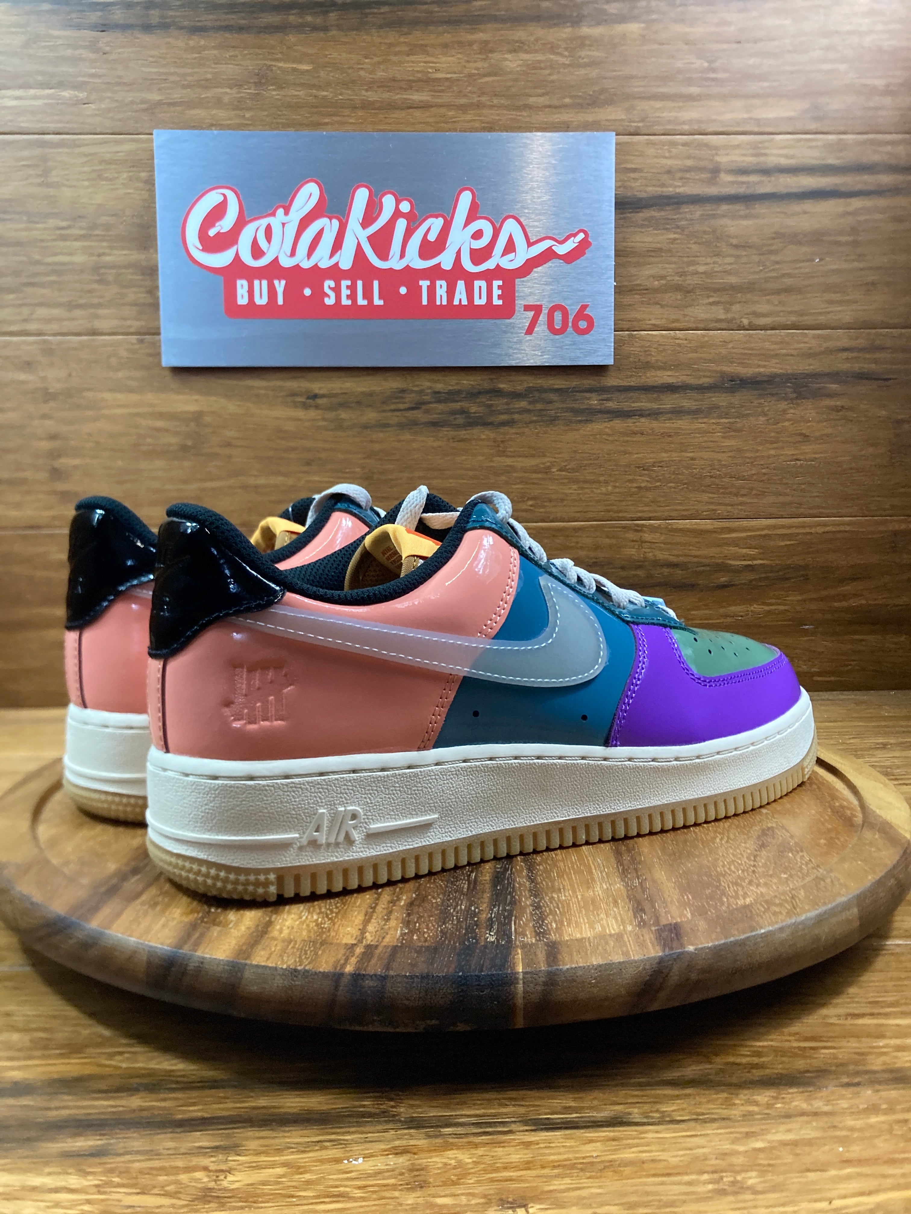 Nike Air Force 1 Low SP Undefeated Multi-Patent Wild Berry