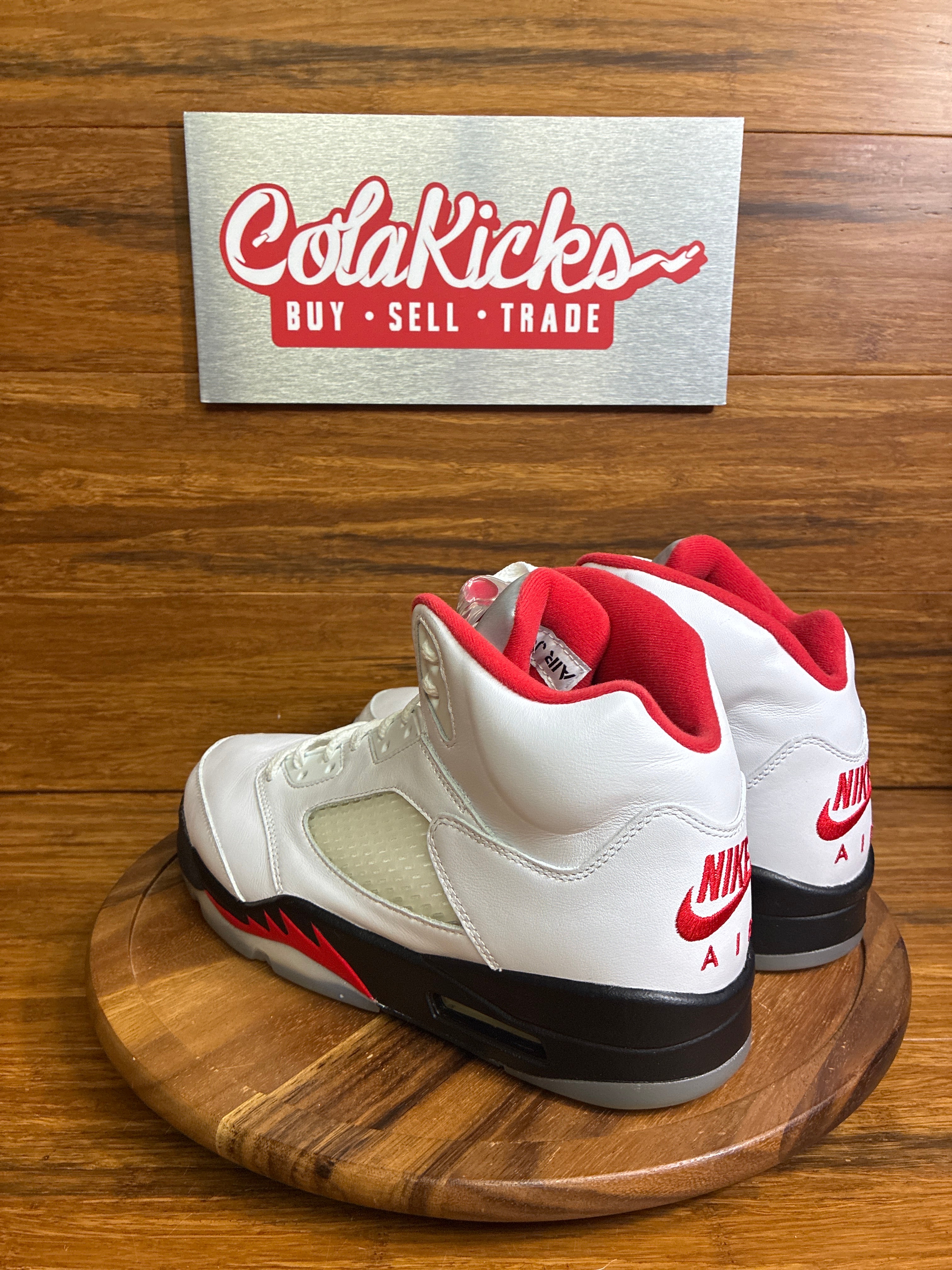 Jordan 5 Retro Fire Red Silver Tongue (2020)