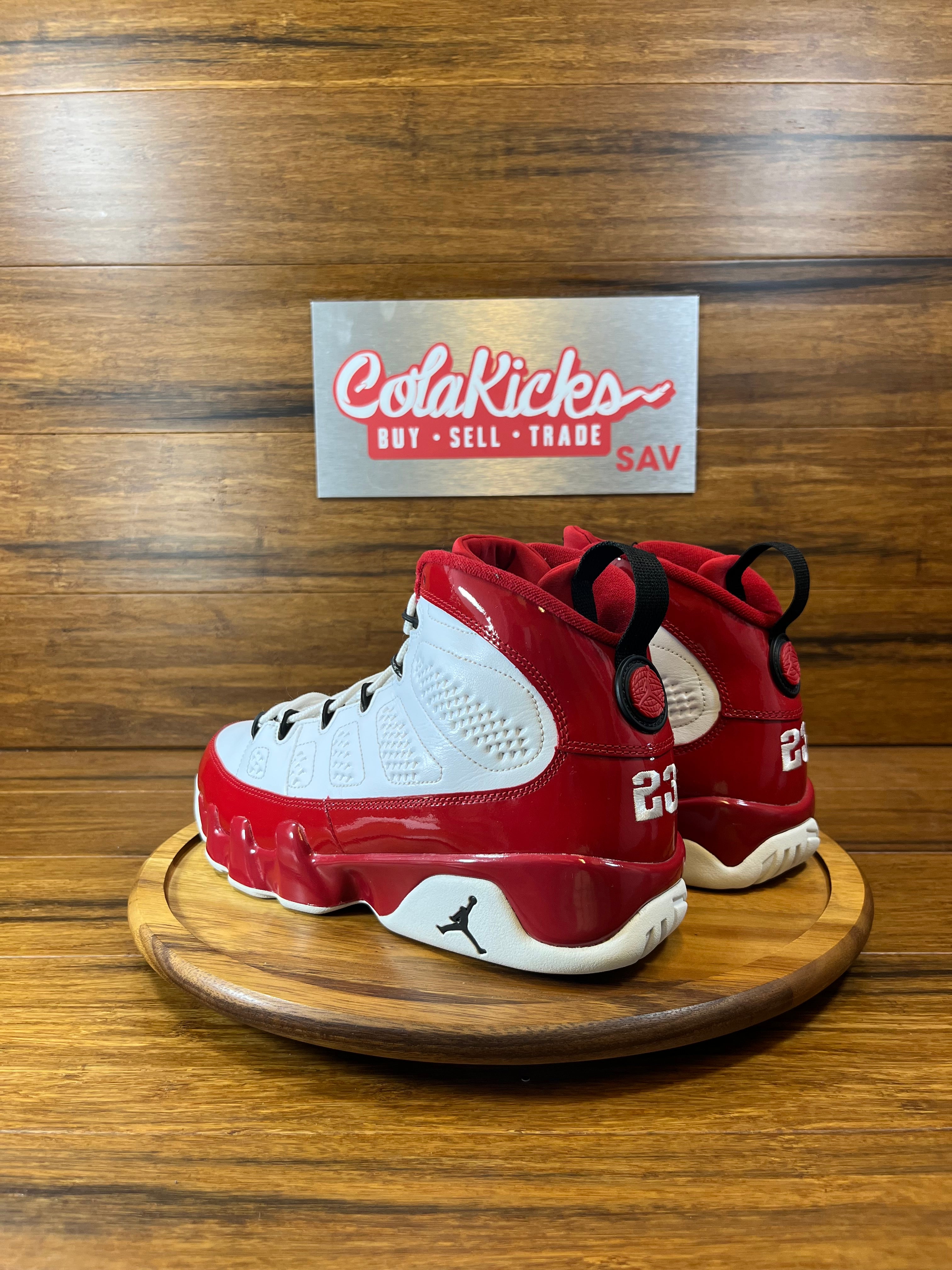 Jordan 9 Retro White Gym Red