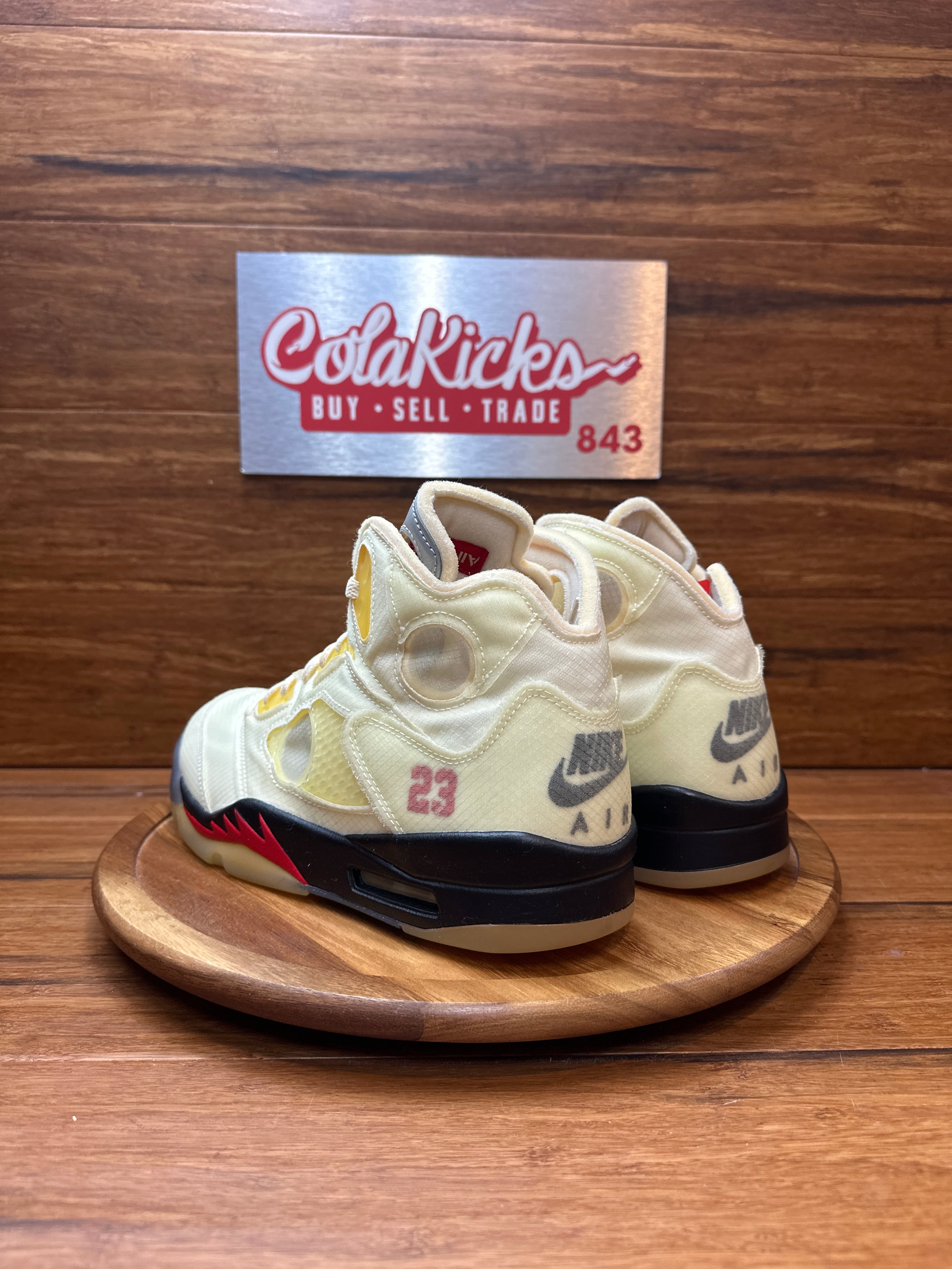 Jordan 5 Retro Off-White Sail