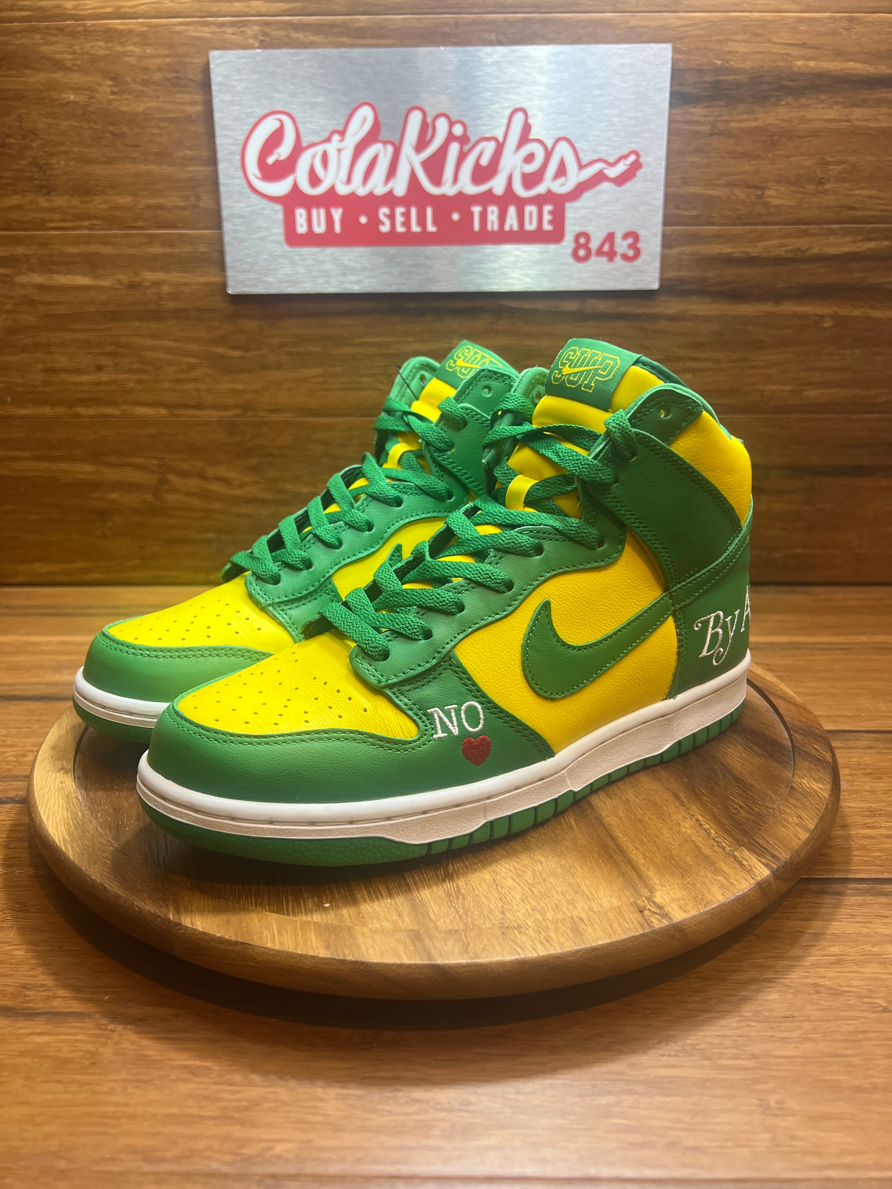 Nike SB Dunk High Supreme By Any Means Brazil
