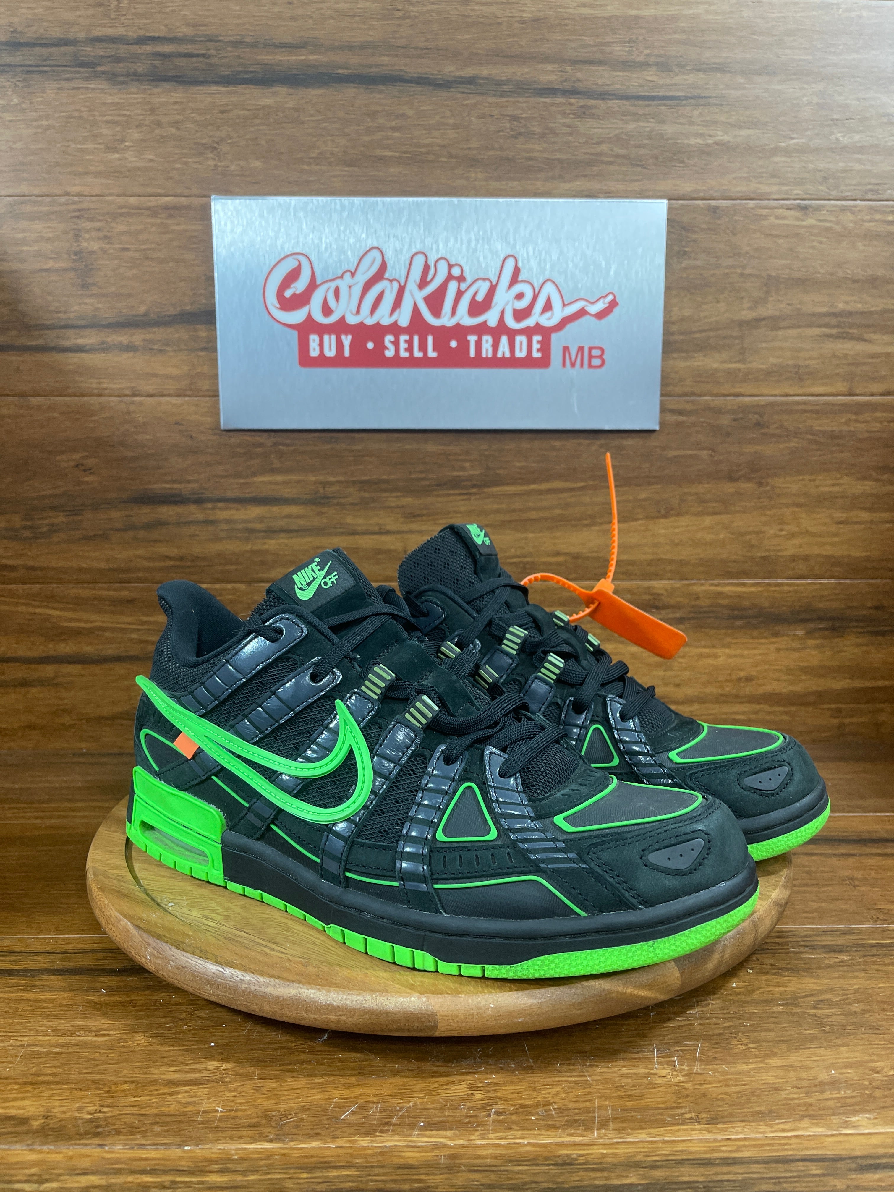 Nike Air Rubber Dunk Off-White Green Strike