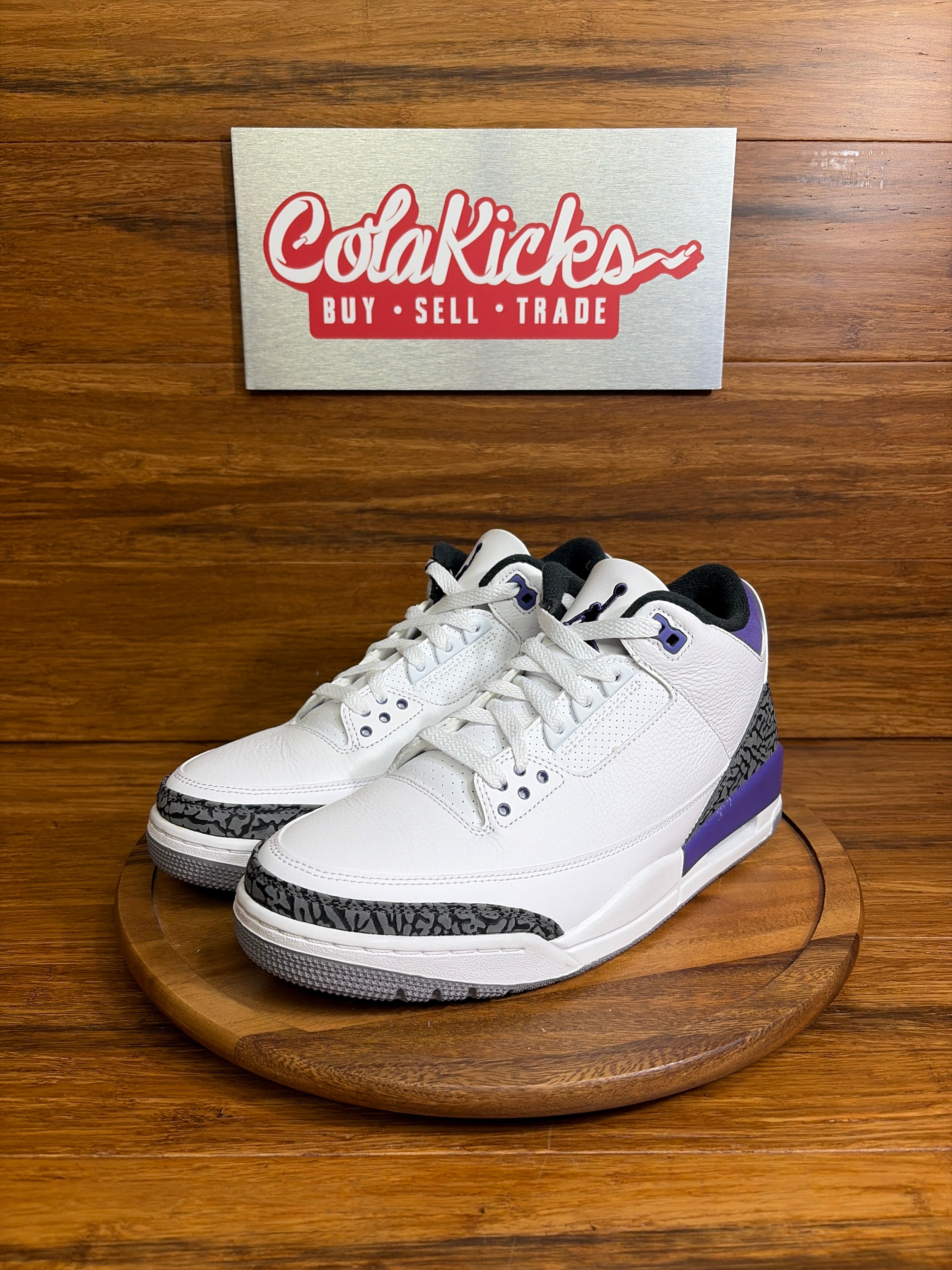 Jordan 3 Retro Dark Iris