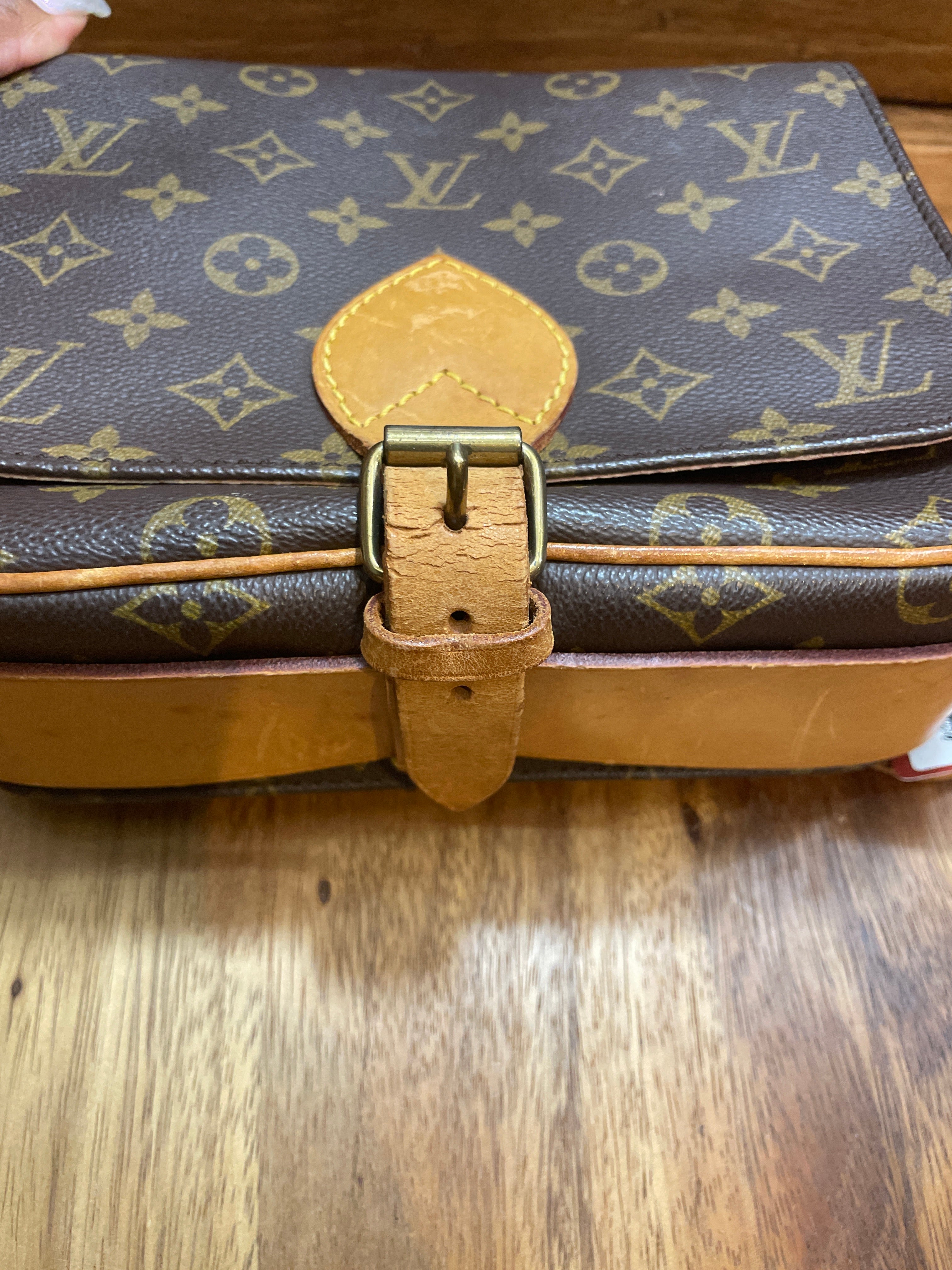 Louis Vuitton Monogram Cartouchiere Messenger Bag
