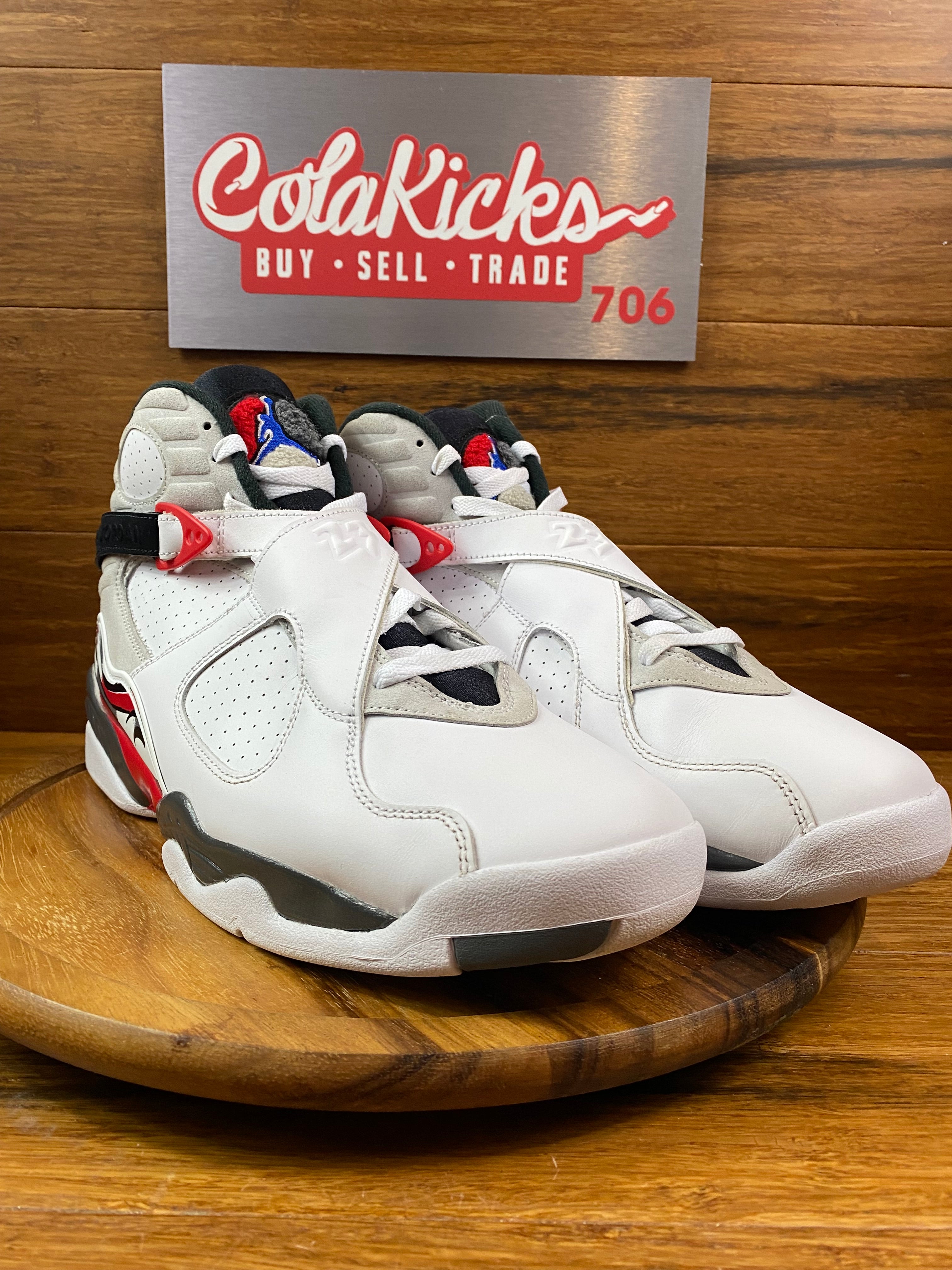 Jordan 8 Retro White True Red (2025)