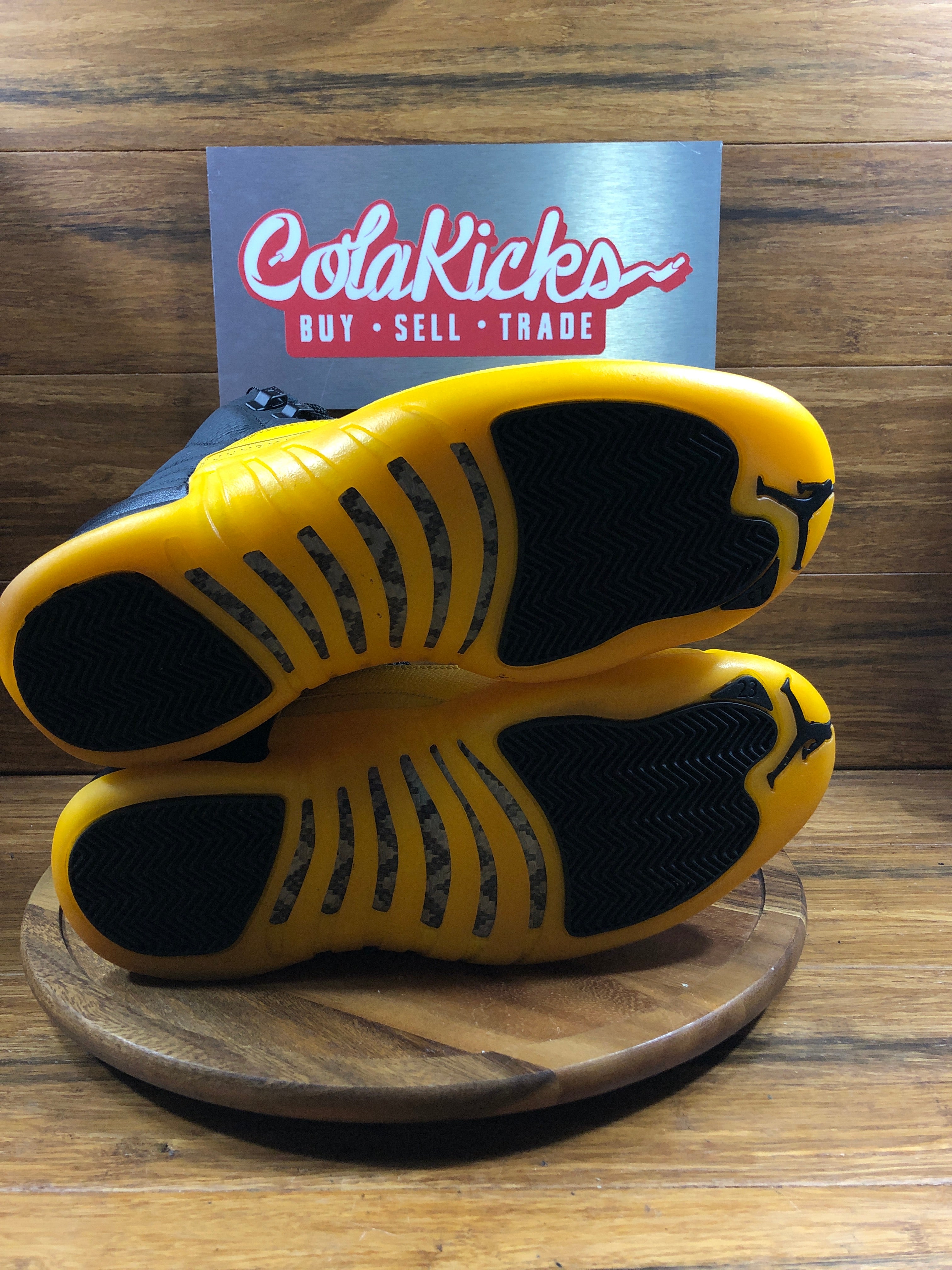 Jordan 12 Retro Black University Gold