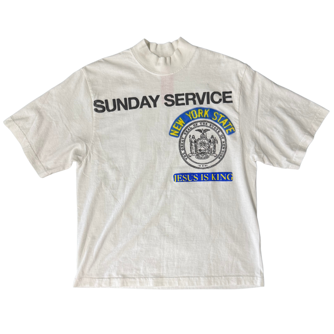Kanye West Sunday Service New York III T Shirt White