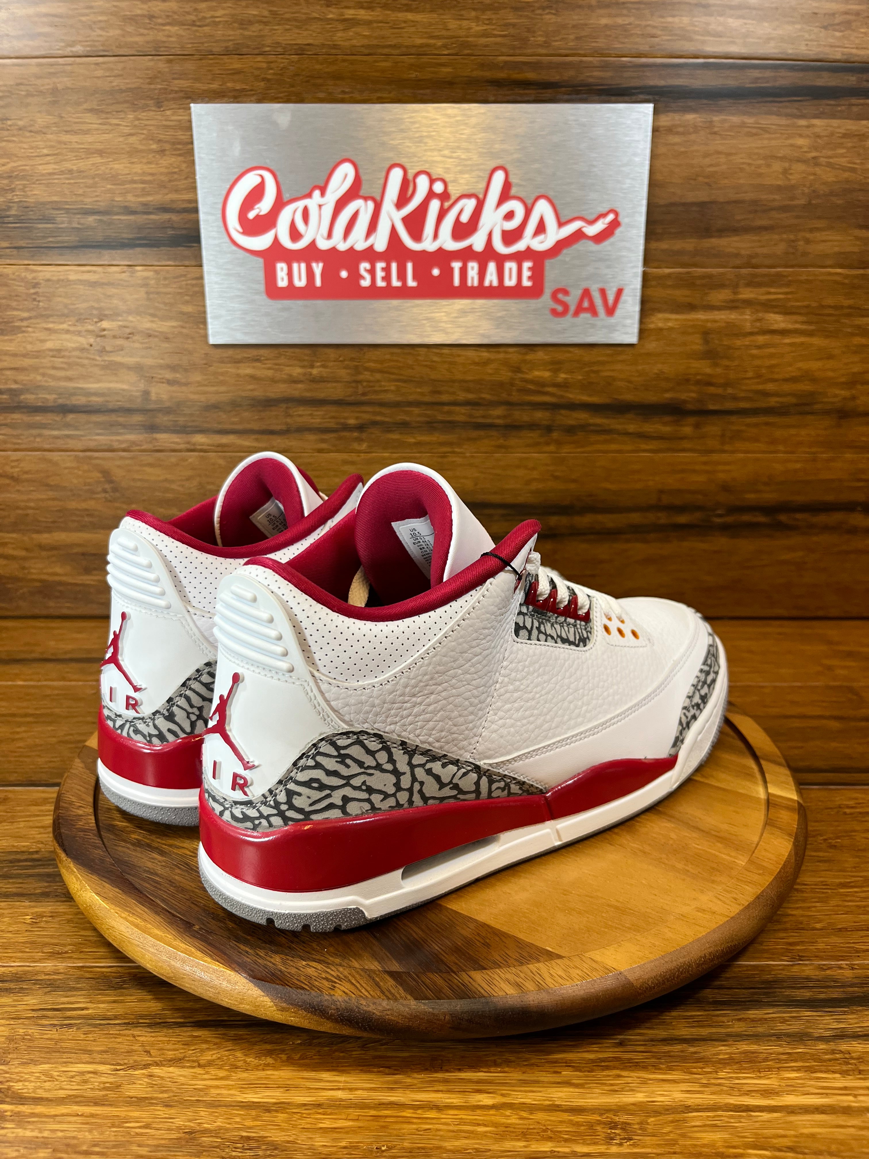 Jordan 3 Retro Cardinal Red