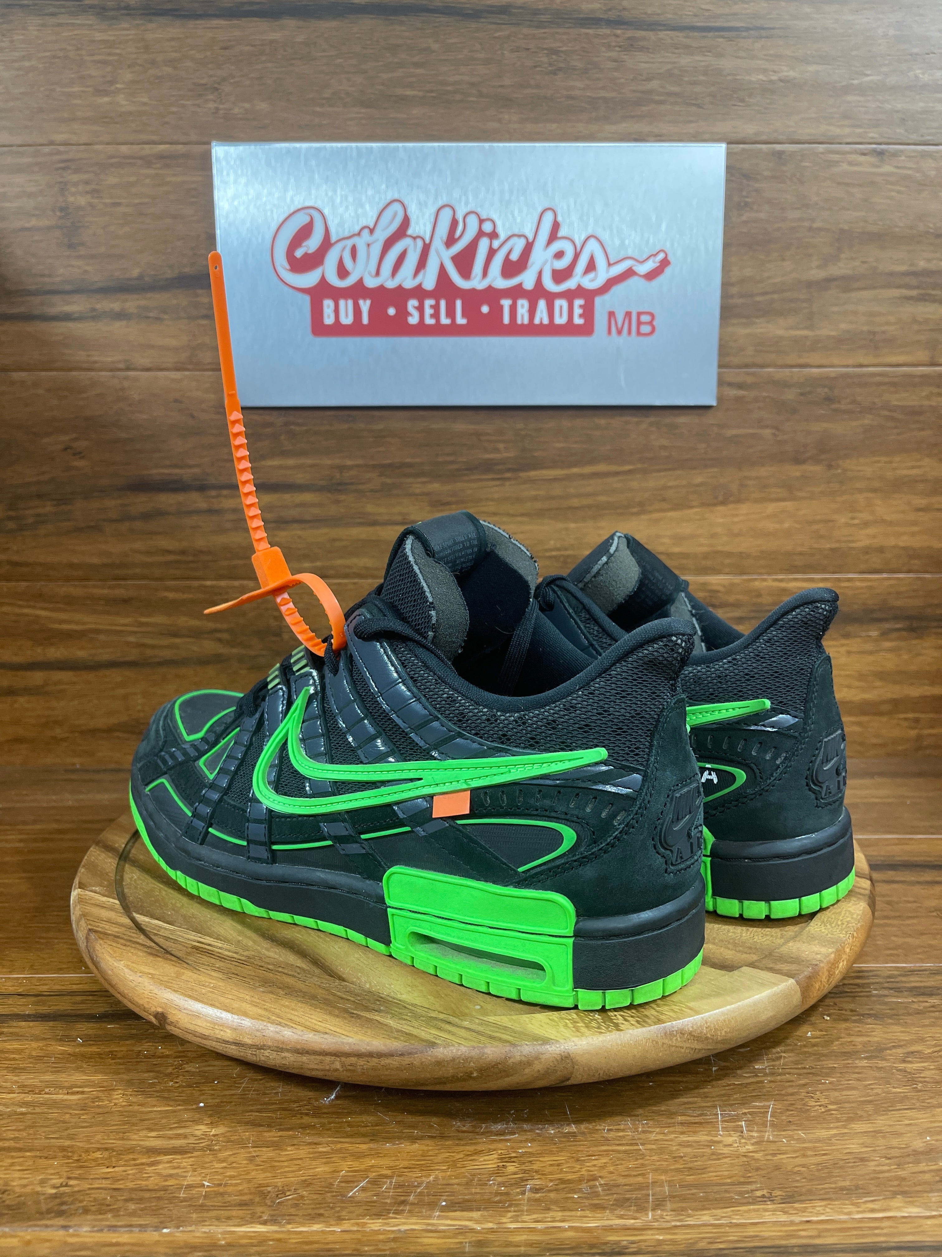 Nike Air Rubber Dunk Off-White Green Strike