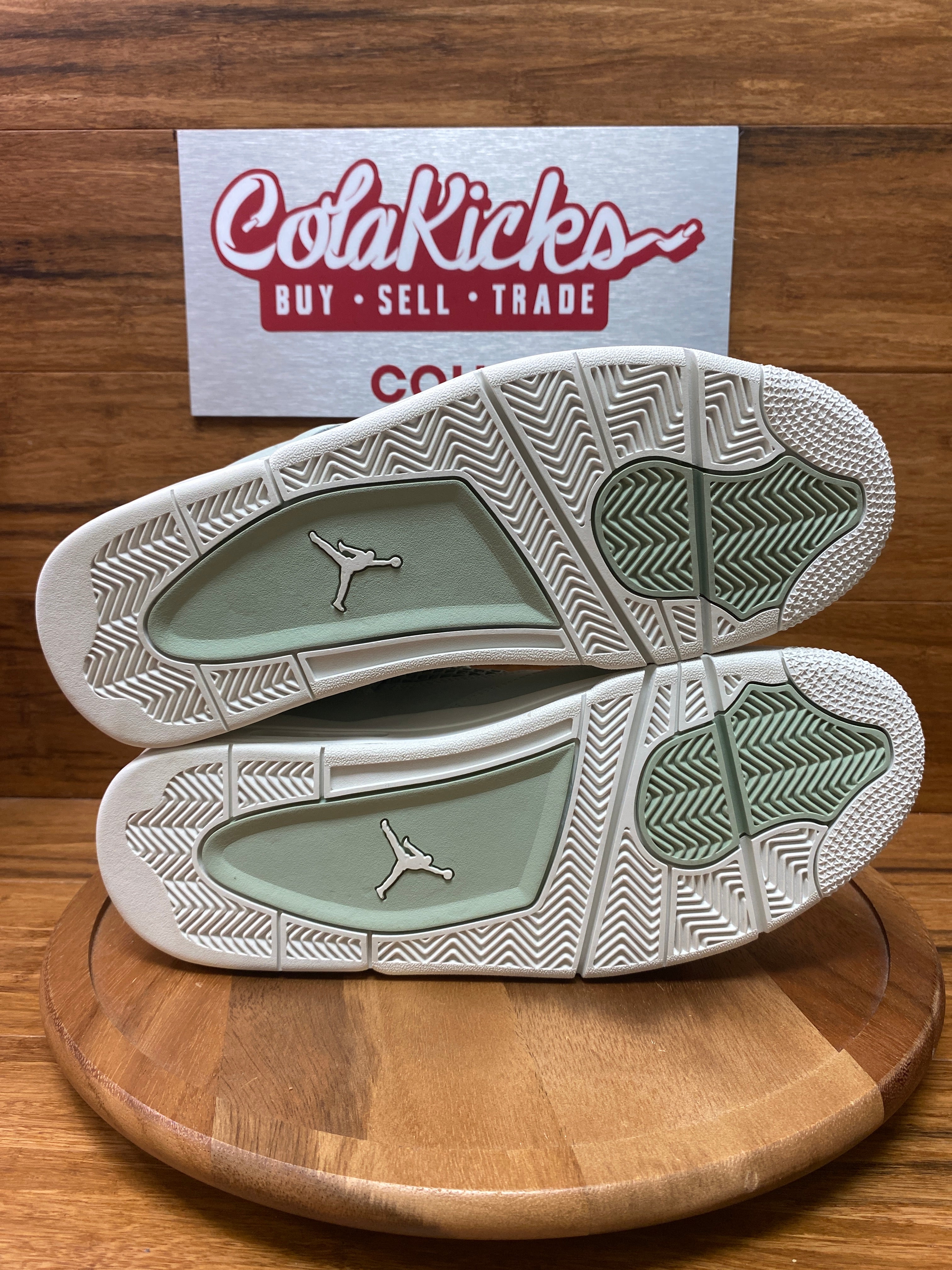 Jordan 4 Retro Seafoam Sail (Women's)