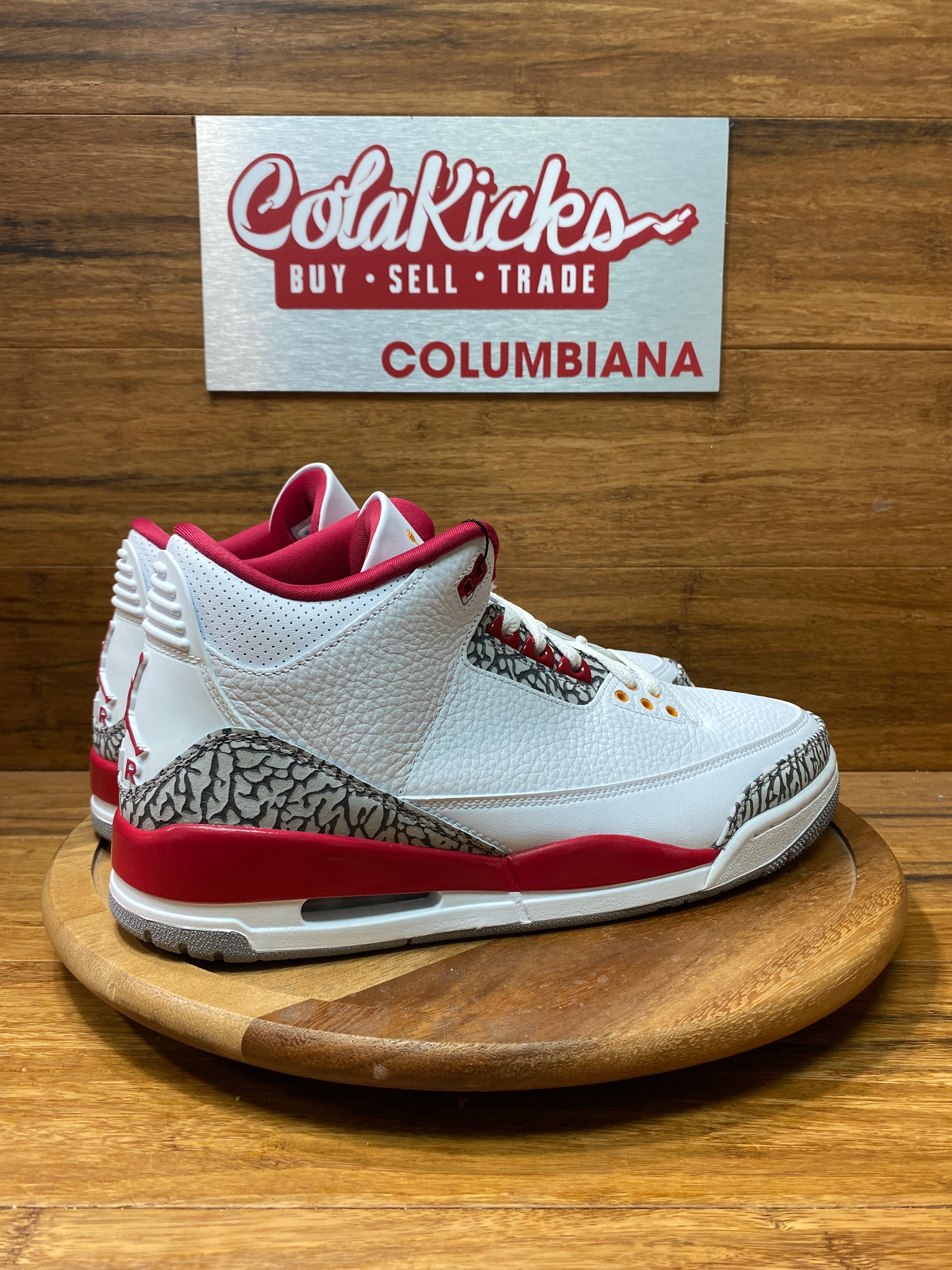 Jordan 3 Retro Cardinal Red