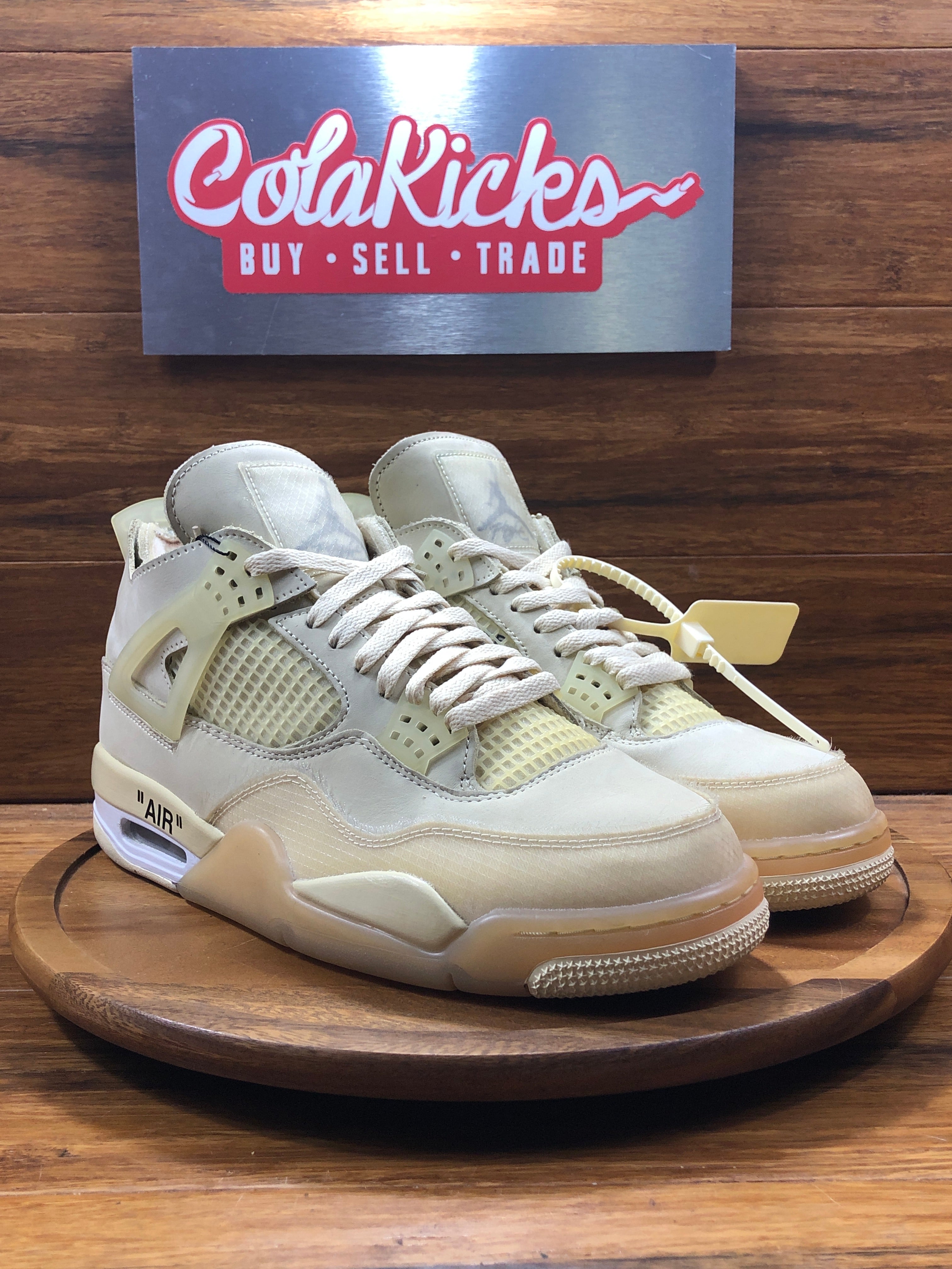 Jordan 4 Retro Off-White Sail (Women's)