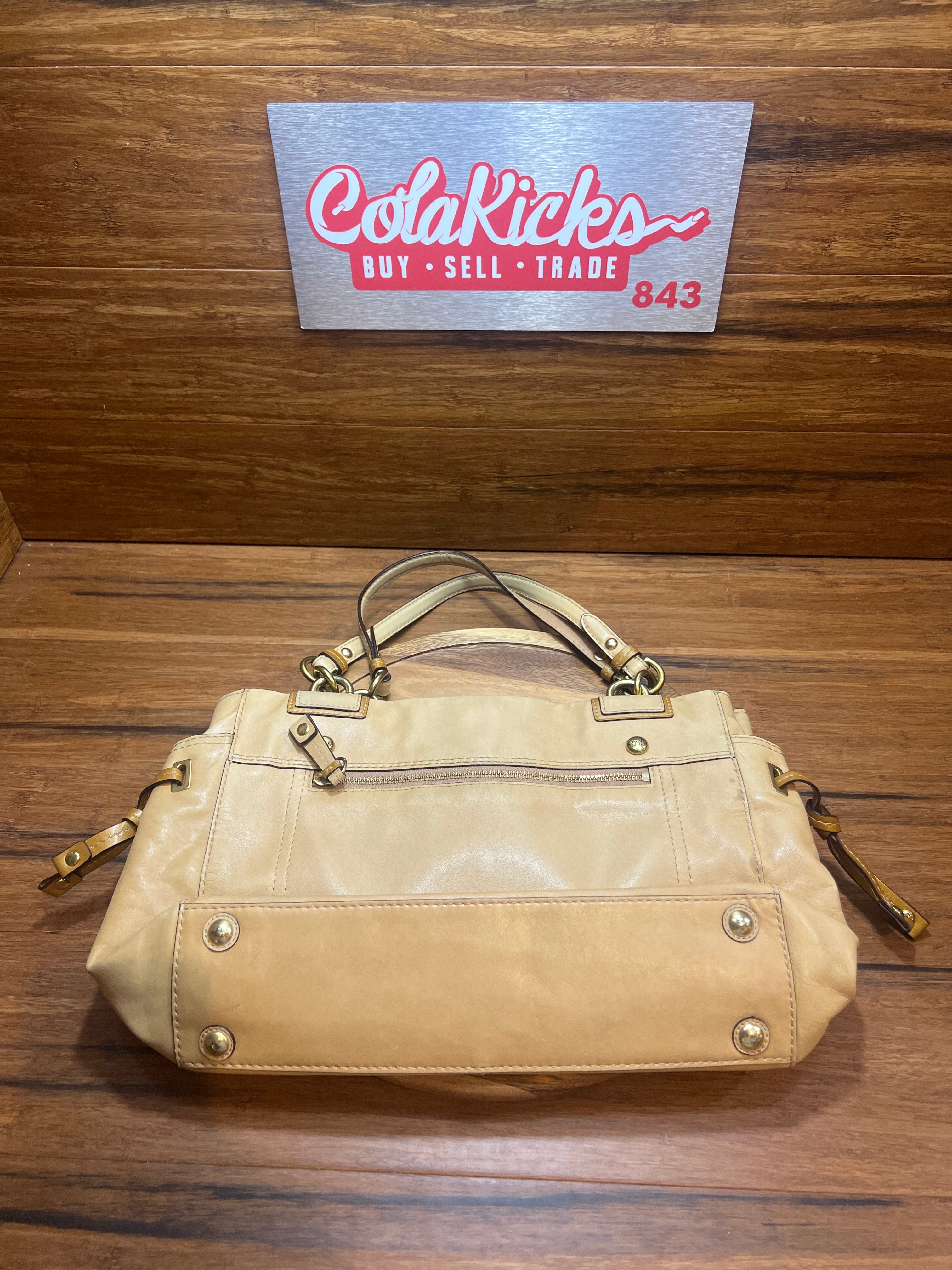 Coach Peyton Leather Carryall Bag