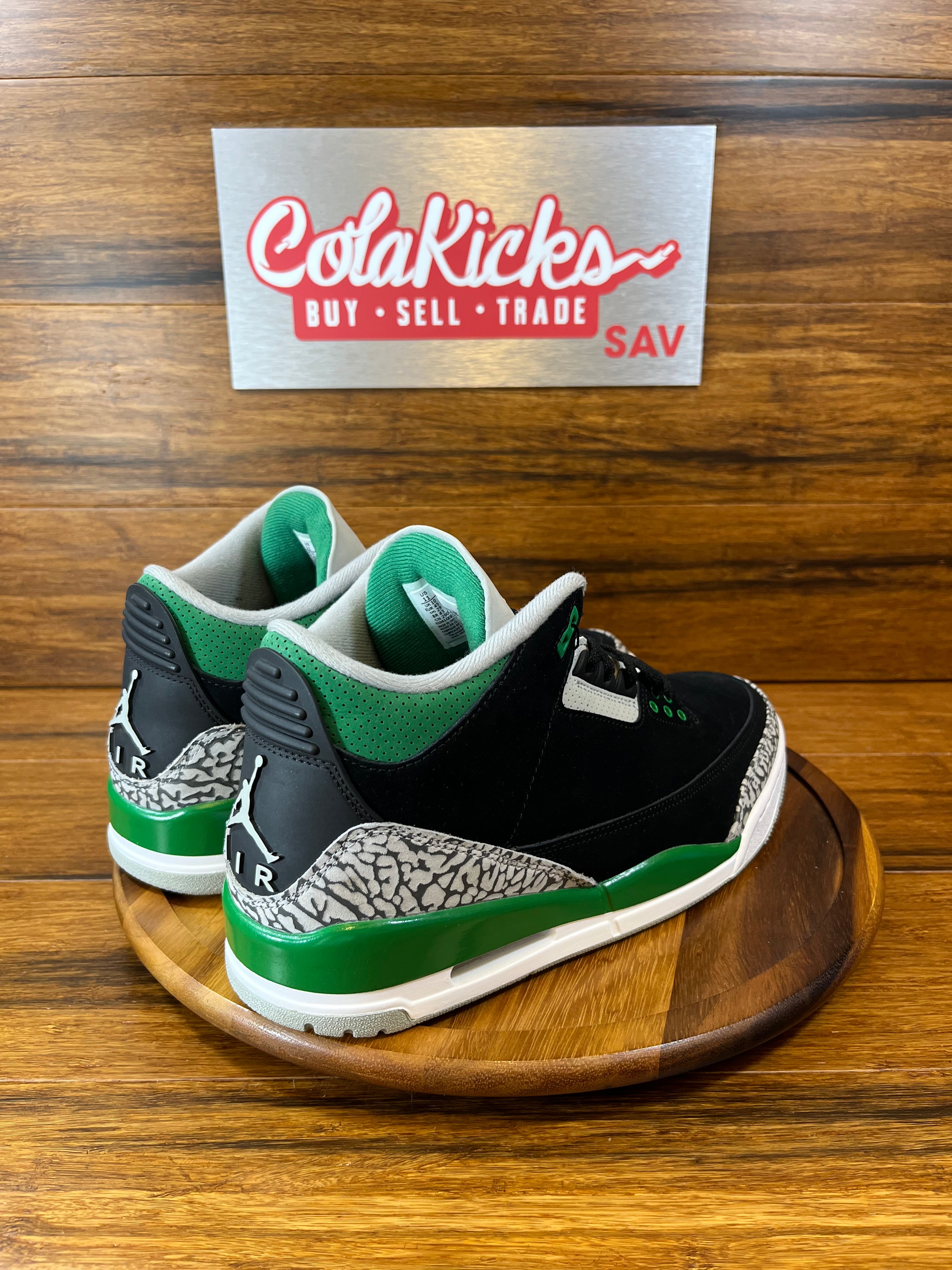 Jordan 3 Retro Pine Green