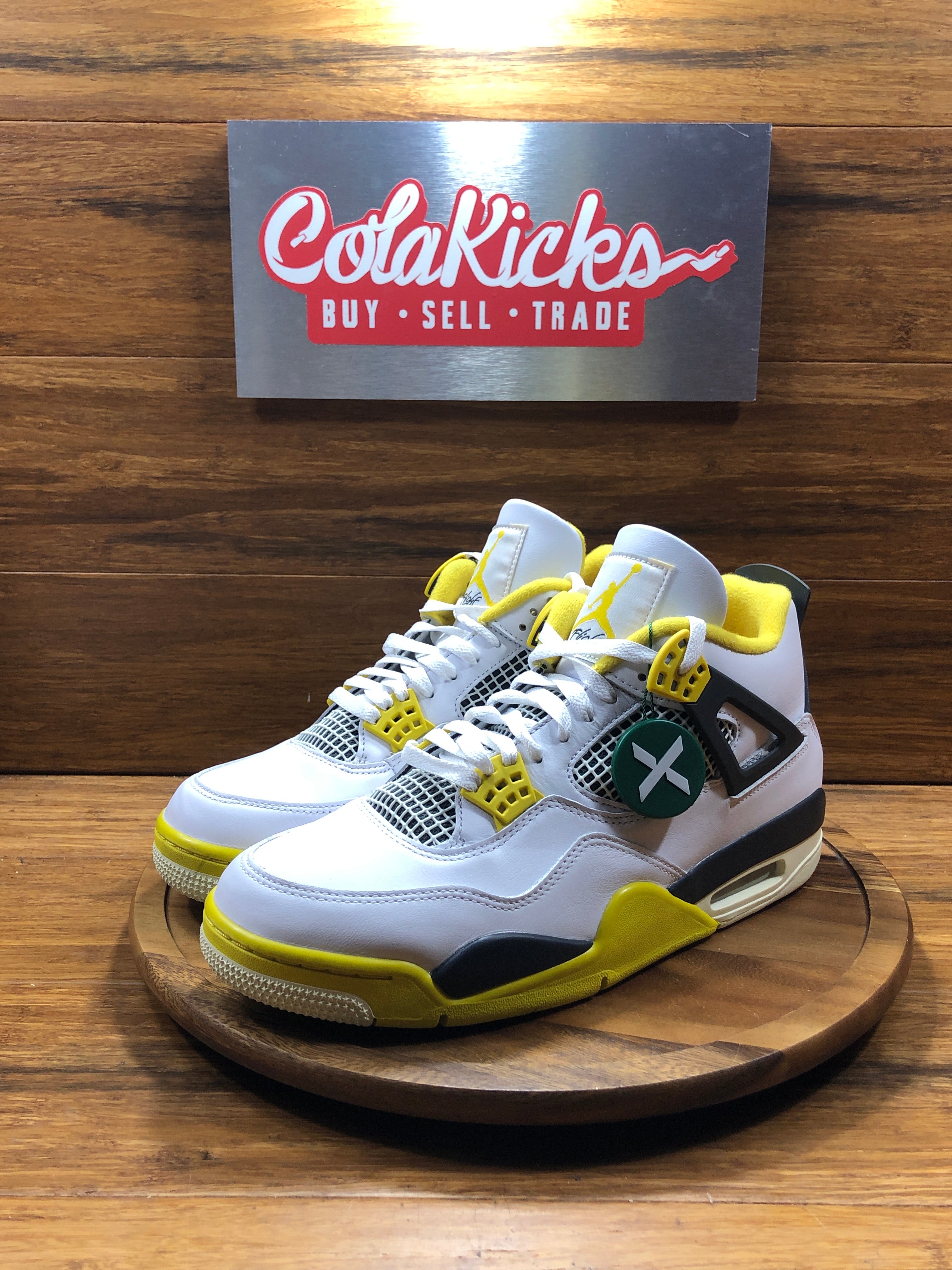 Jordan 4 Retro Vivid Sulfur (Women's)