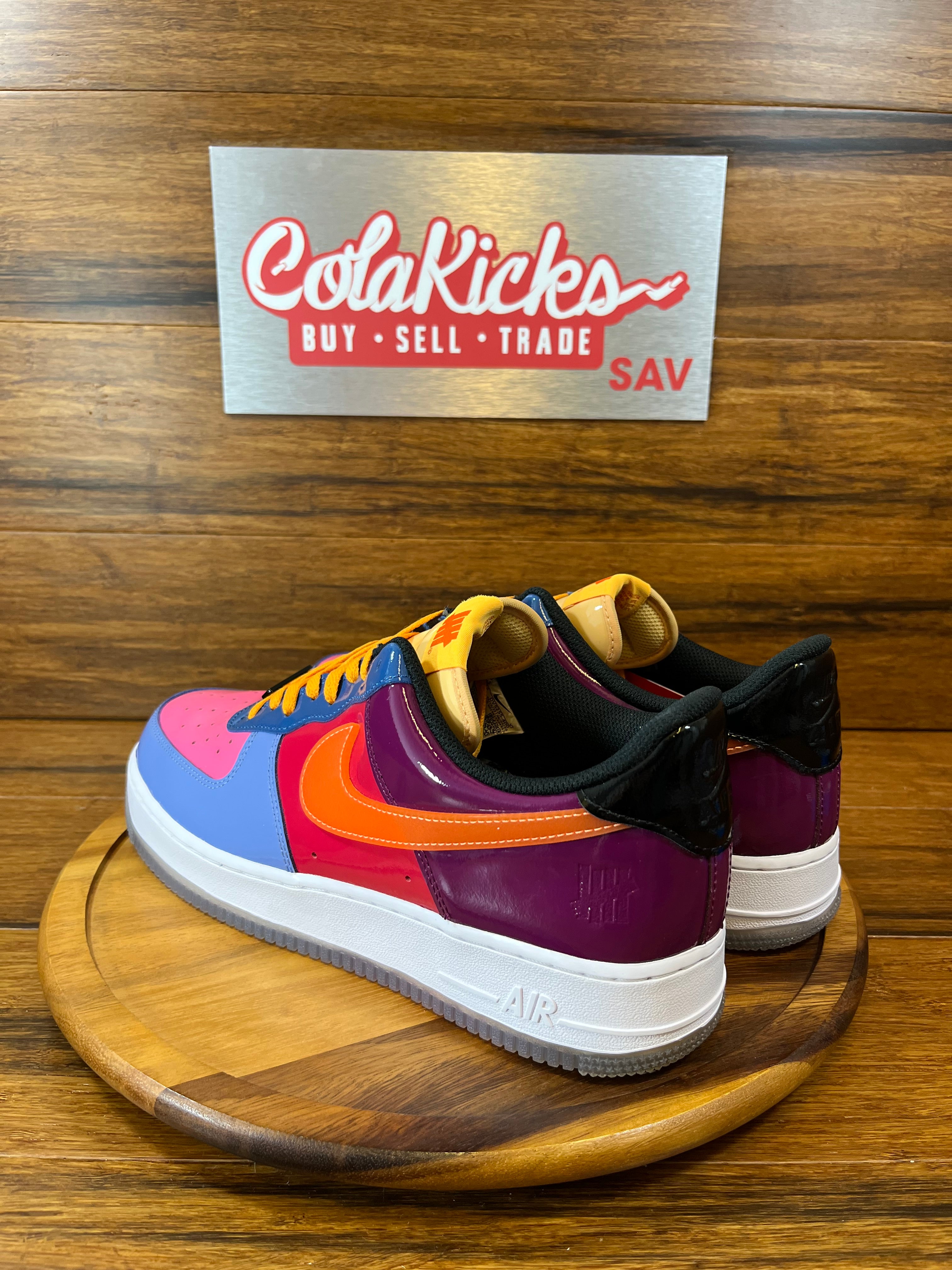 Nike Air Force 1 Low SP Undefeated Multi-Patent Total Orange