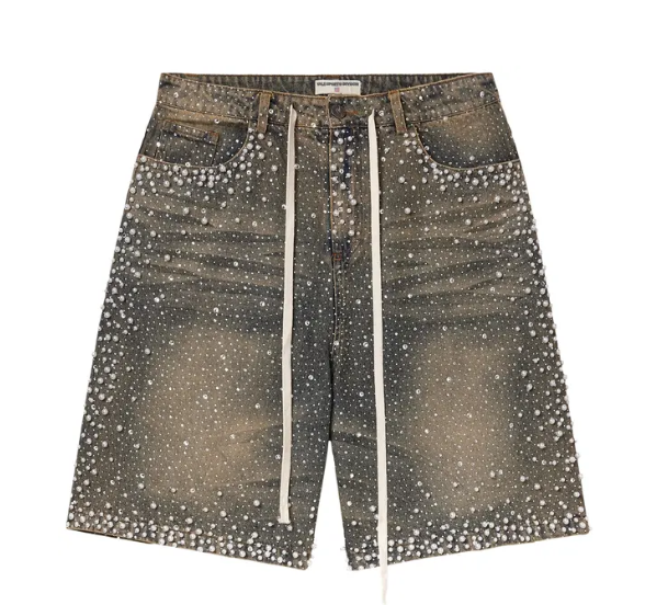Vale Forever Rainstorm Jorts 'Mid Wash'