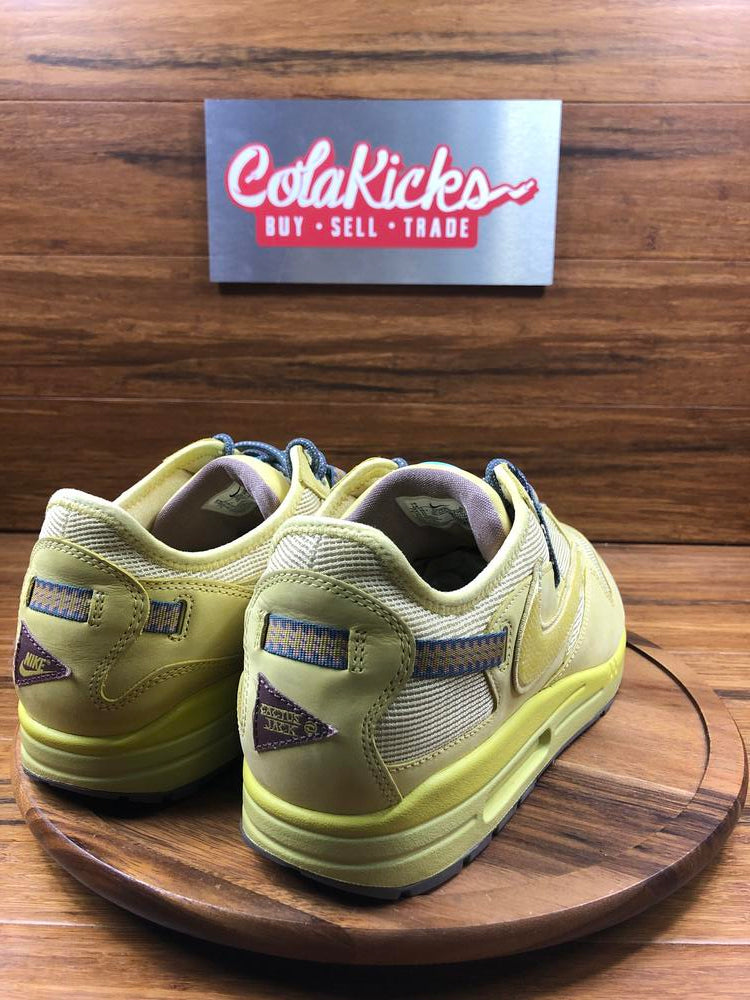 Nike Air Max 1 Travis Scott Cactus Jack Saturn Gold