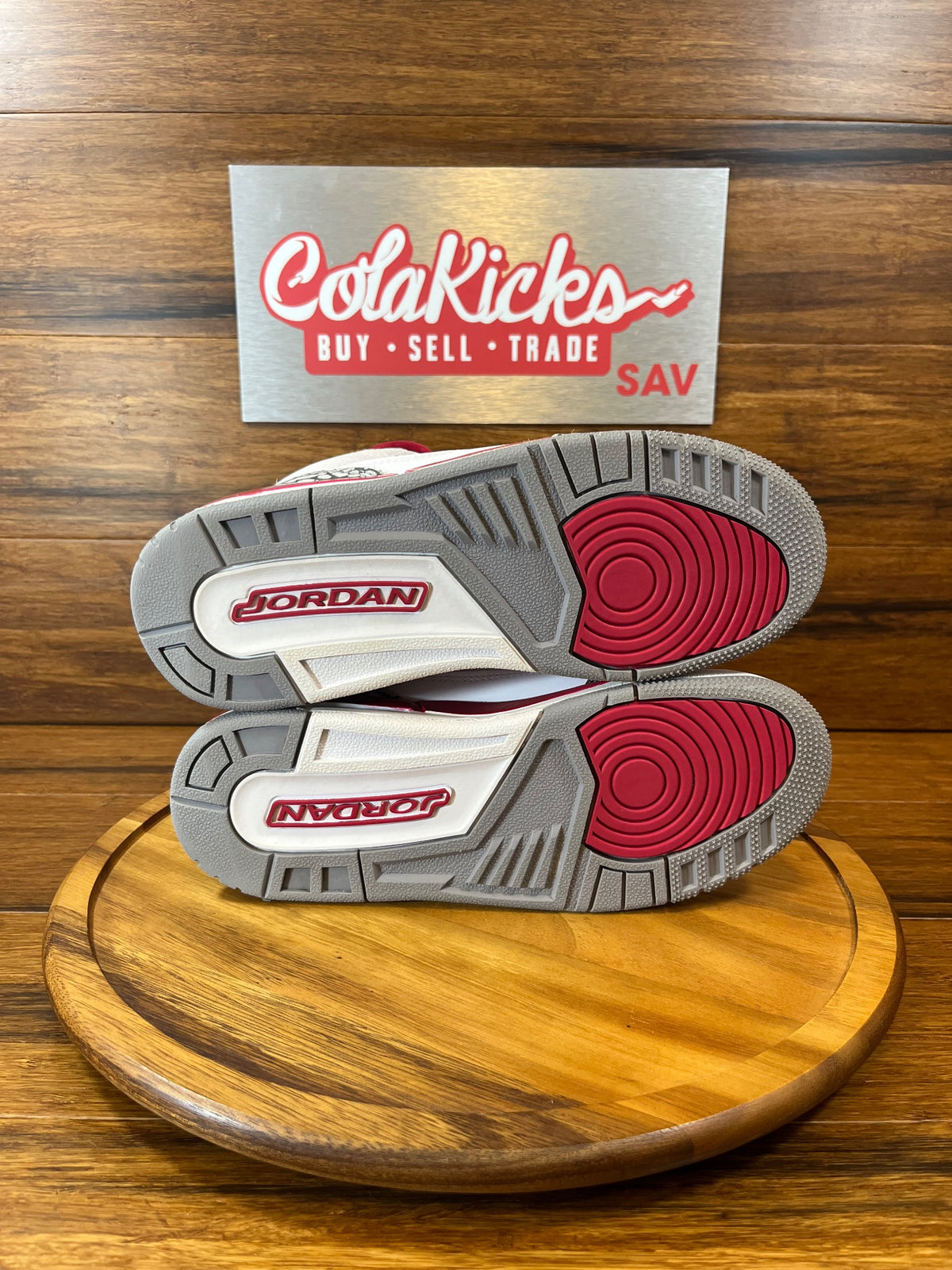 Jordan 3 Retro Cardinal (GS)