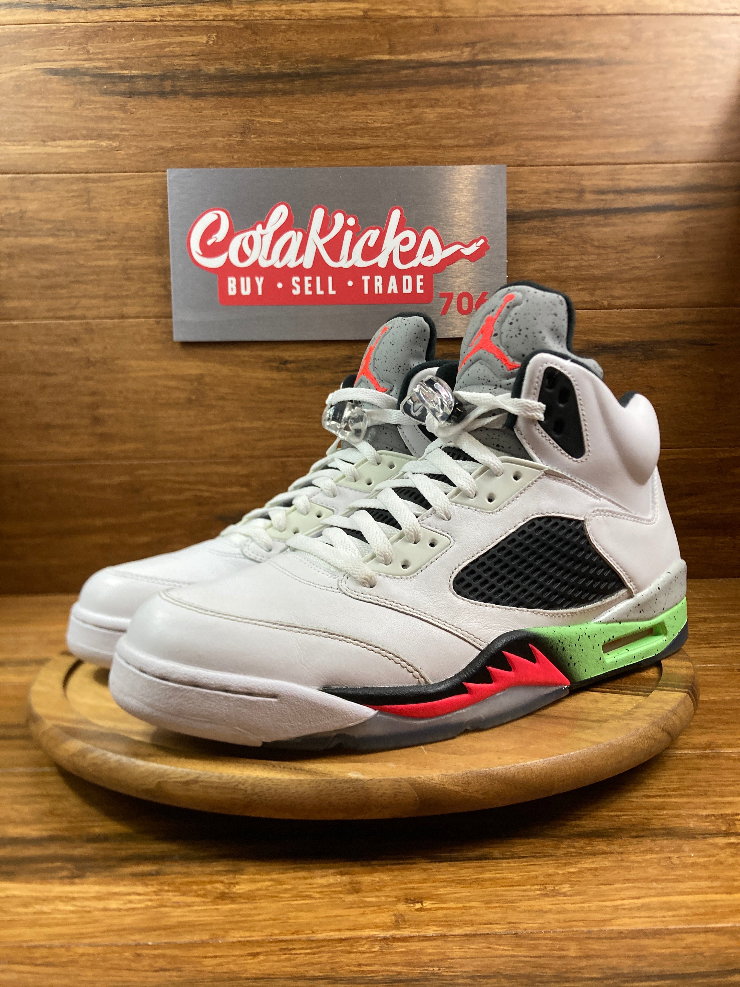 Jordan 5 Retro Poison Green